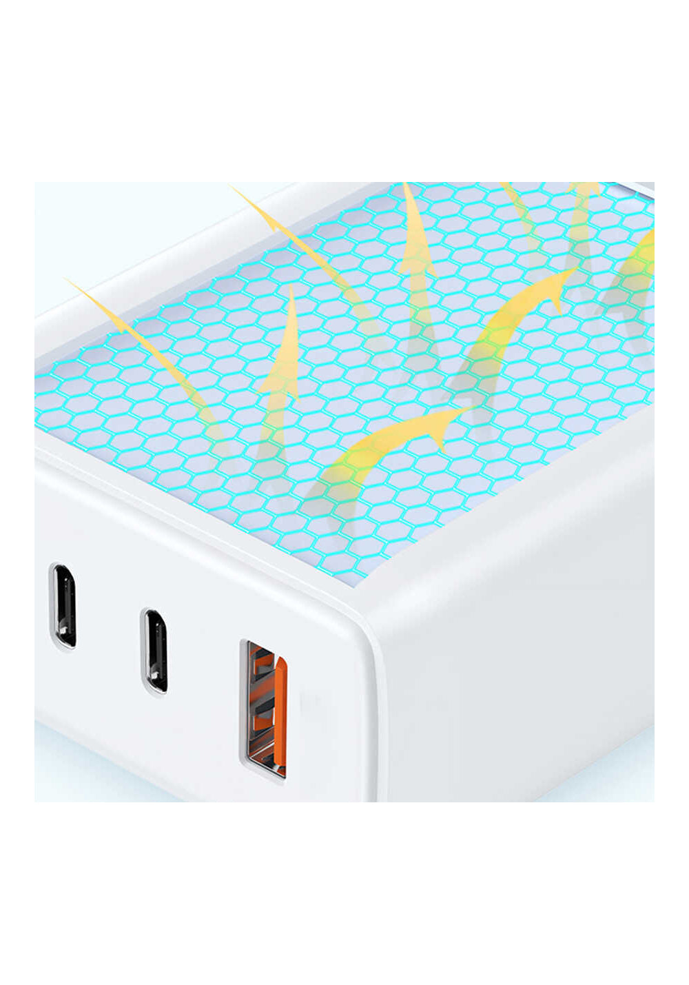 Wiwu TR257-AEU Mini GaN Tech 120W Power Adaptör