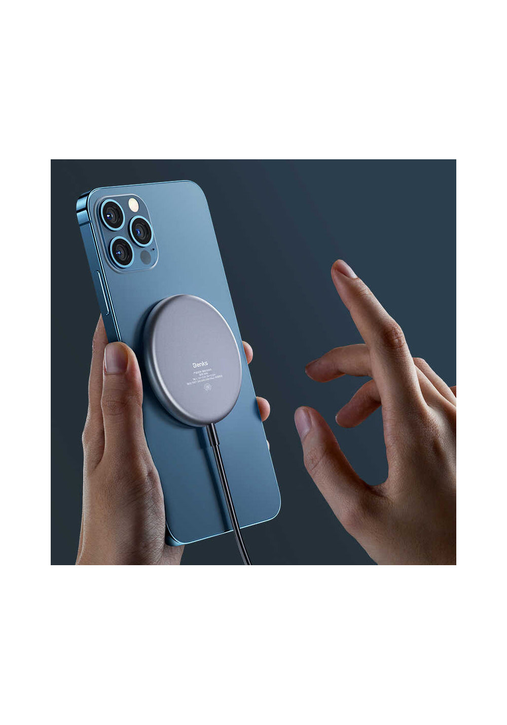 Benks W06 M-safe Wireless Şarj Aleti