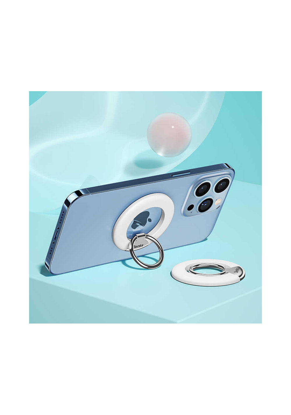 Benks L42 Magnetik Telefon Yüzük Tutucu Aparat