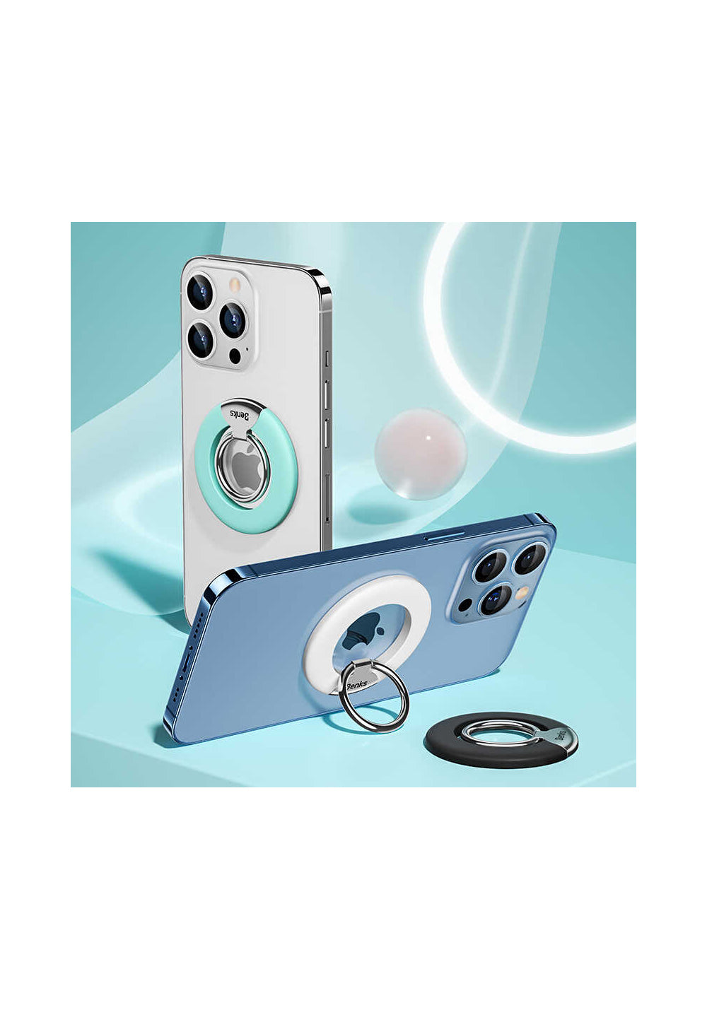 Benks L42 Magnetik Telefon Yüzük Tutucu Aparat
