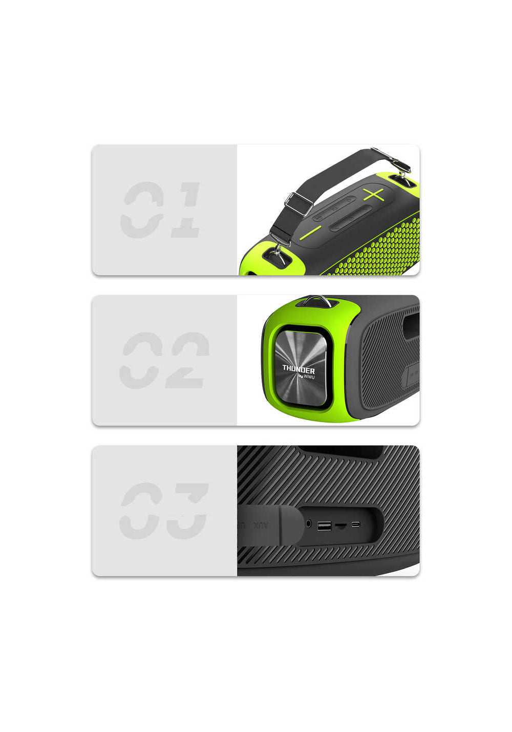 Wiwu P16 Max Bluetooth Hoparlör