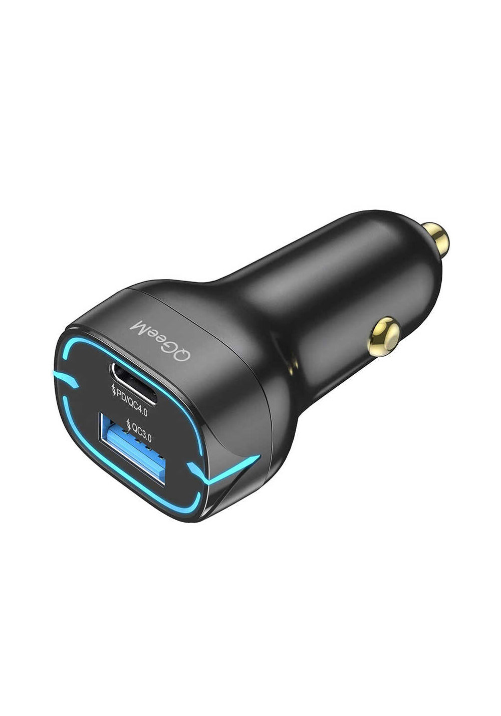 Qgeem QG-CHAP03 Usb - PD 52.5W Araç Şarj Aleti