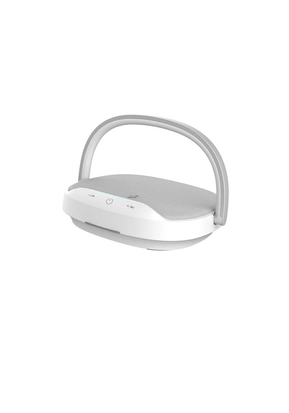 Wiwu Y1 Gece Lambalı Ve Kablosuz Şarj Standlı Bluetooth Hoparlör