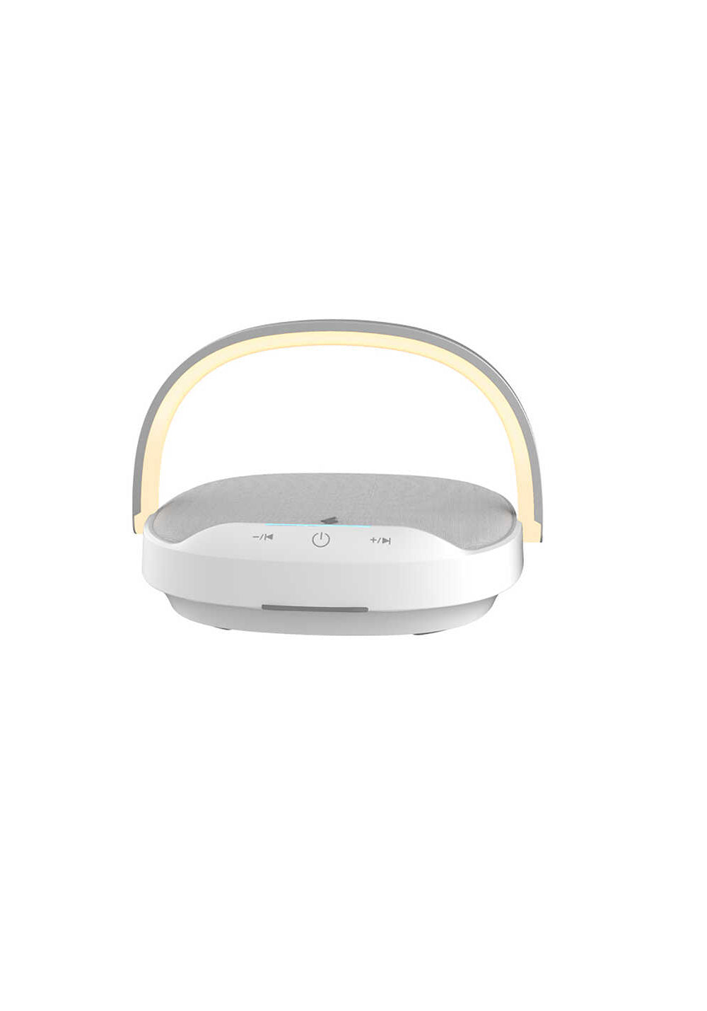 Wiwu Y1 Gece Lambalı Ve Kablosuz Şarj Standlı Bluetooth Hoparlör