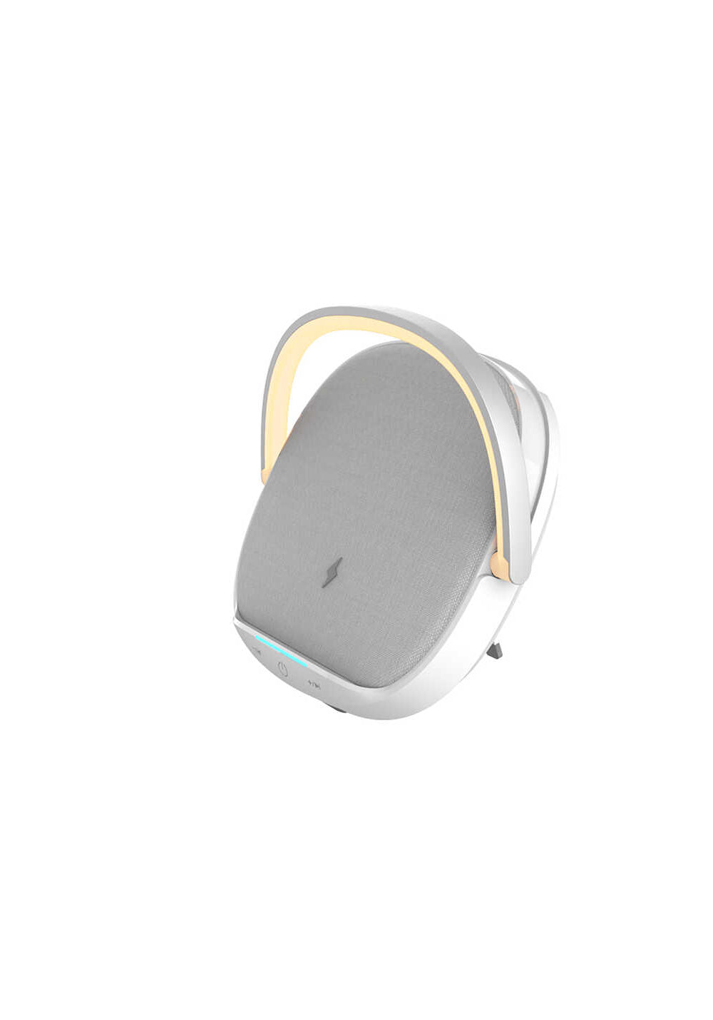 Wiwu Y1 Gece Lambalı Ve Kablosuz Şarj Standlı Bluetooth Hoparlör