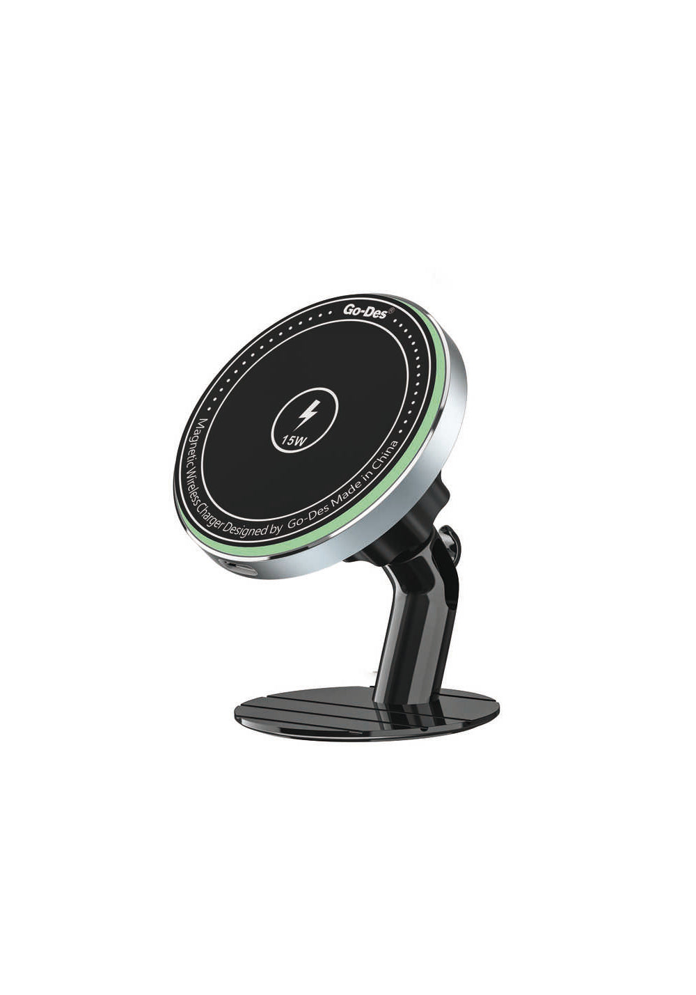 Go Des GD-WL289 Magnetik Wireless Kablosuz Şarjlı 2 in 1 Araç İçi Telefon Tutucu