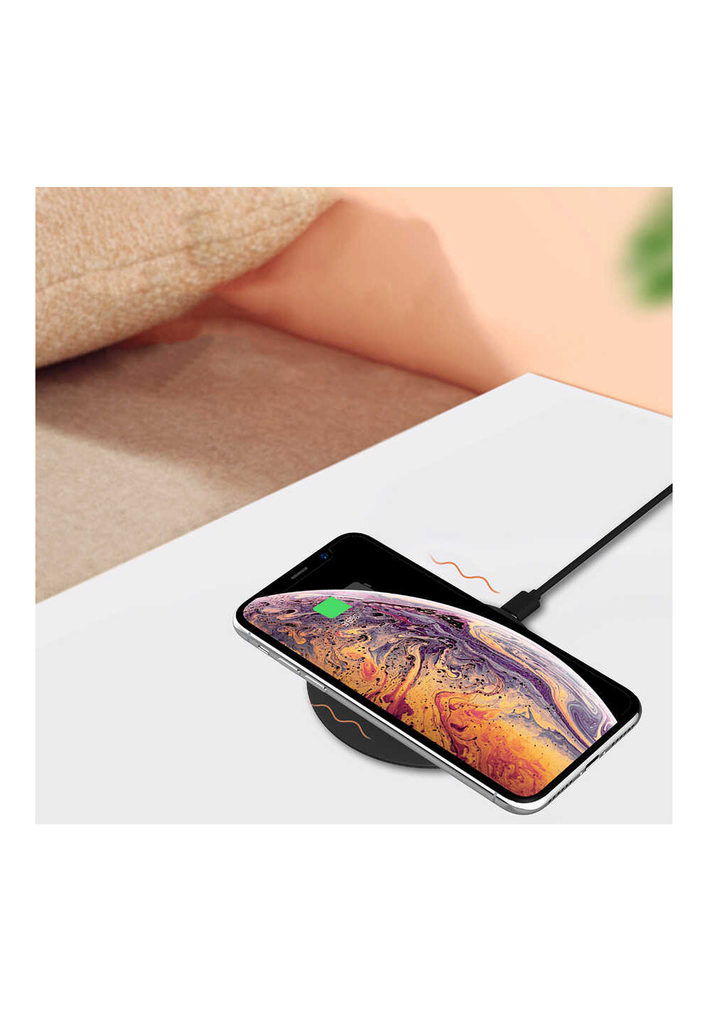 Wiwu M3 Wireless Magnetik Şarj 15W iOS Android Destekli