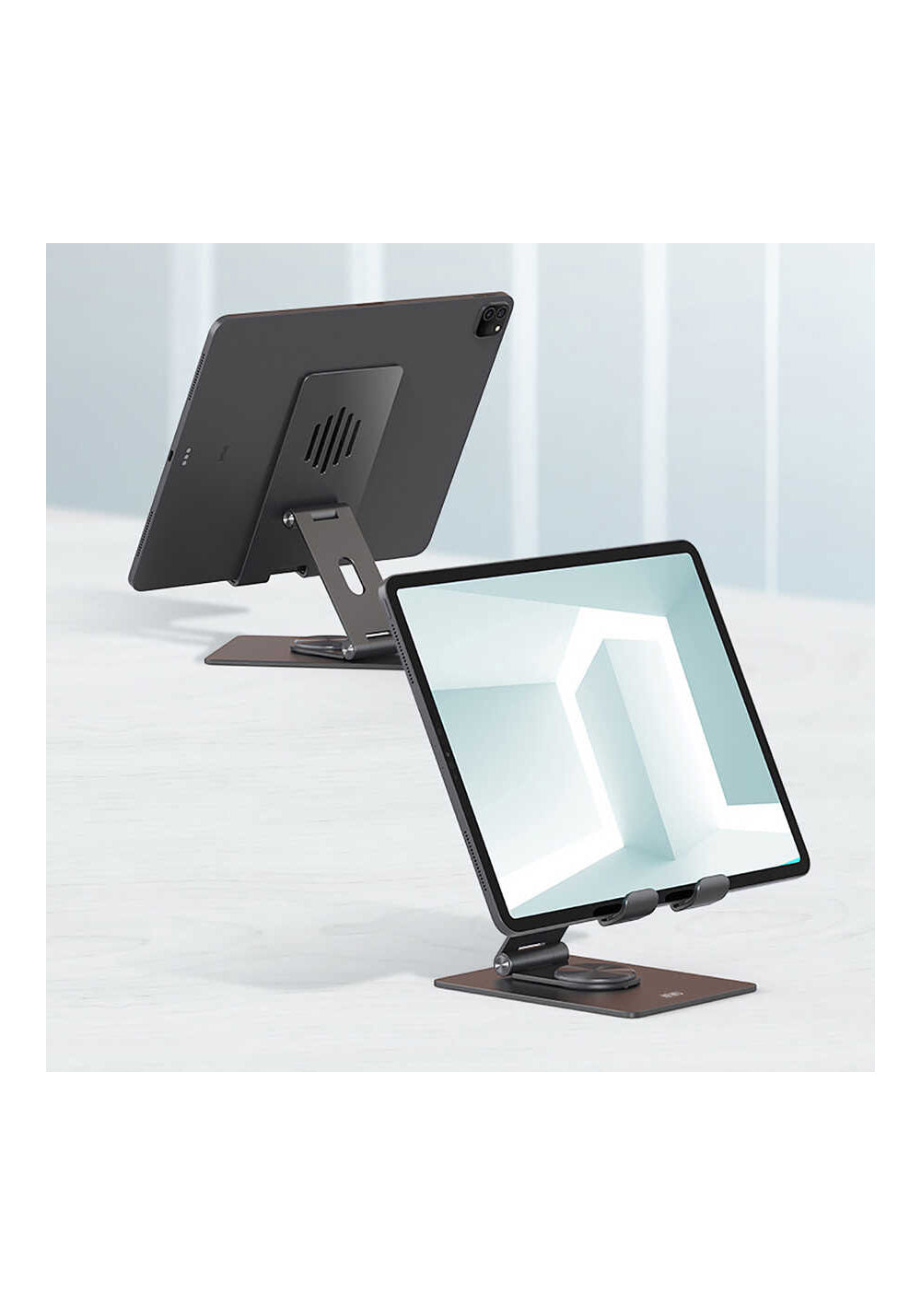 Wiwu ZM106 Taşınabilir Katlanabilir 360 Dönebilen Metal Telefon ve Tablet Standı