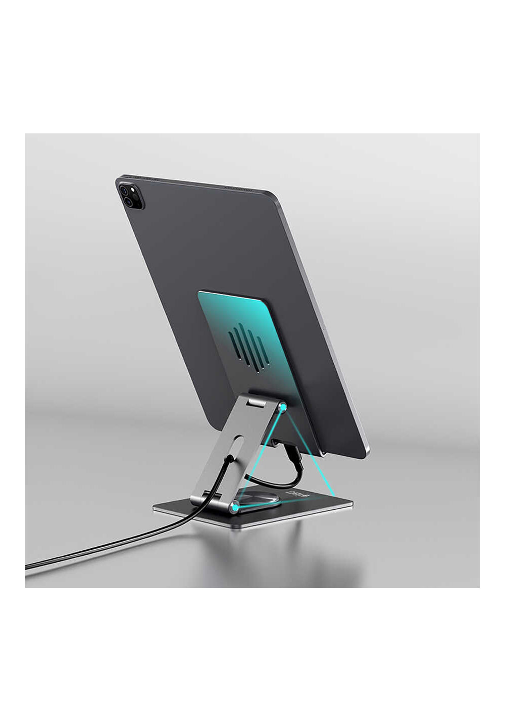 Wiwu ZM106 Taşınabilir Katlanabilir 360 Dönebilen Metal Telefon ve Tablet Standı