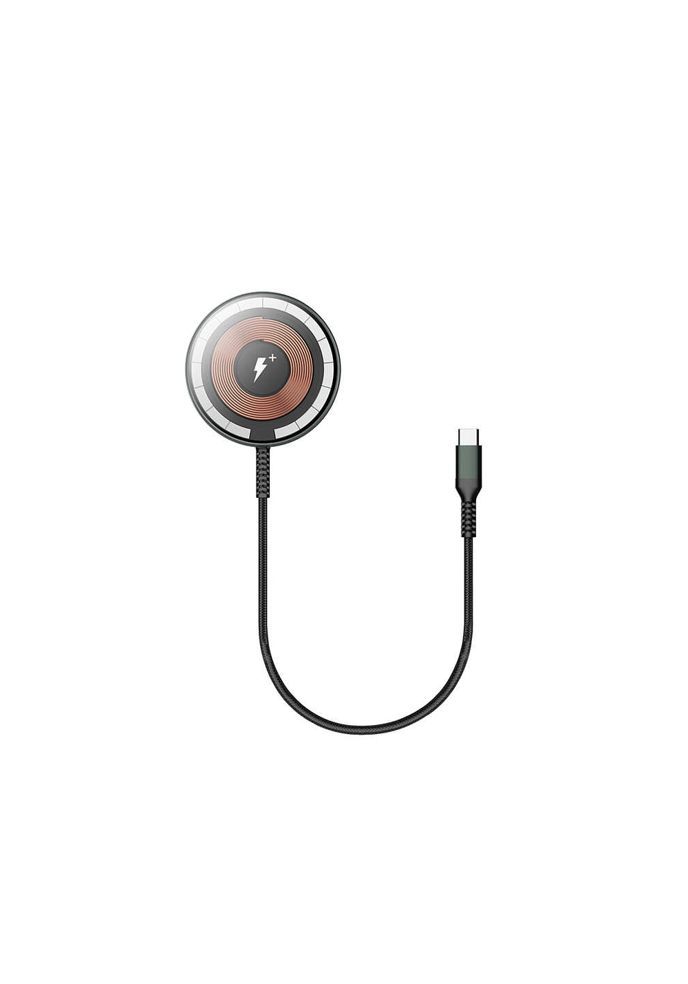 Wiwu M14 Intelligent Wireless Magnetik Şarj Ultra İnce Şeffaf 15W Android iOS Destekli