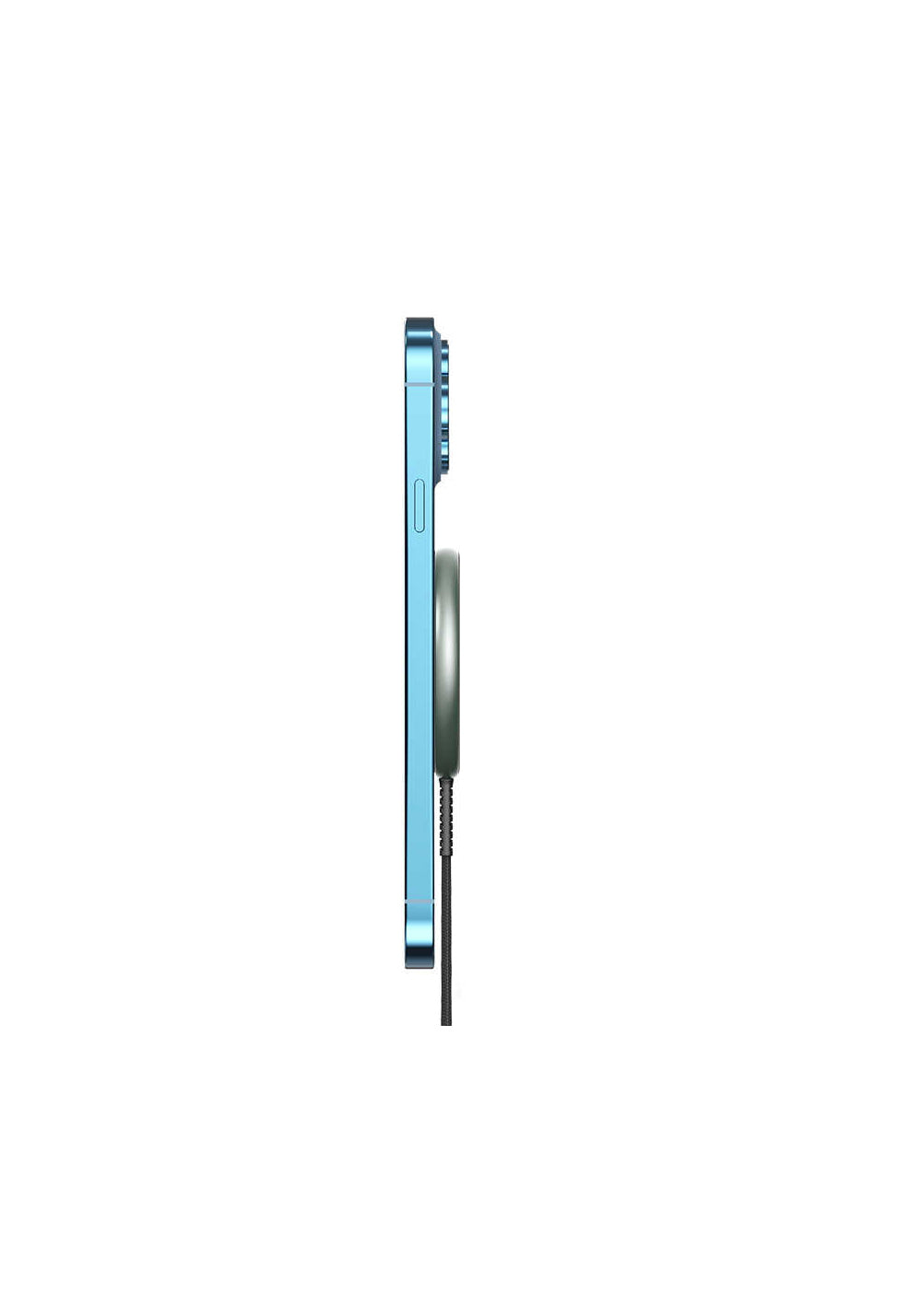 Wiwu M14 Intelligent Wireless Magnetik Şarj Ultra İnce Şeffaf 15W Android iOS Destekli