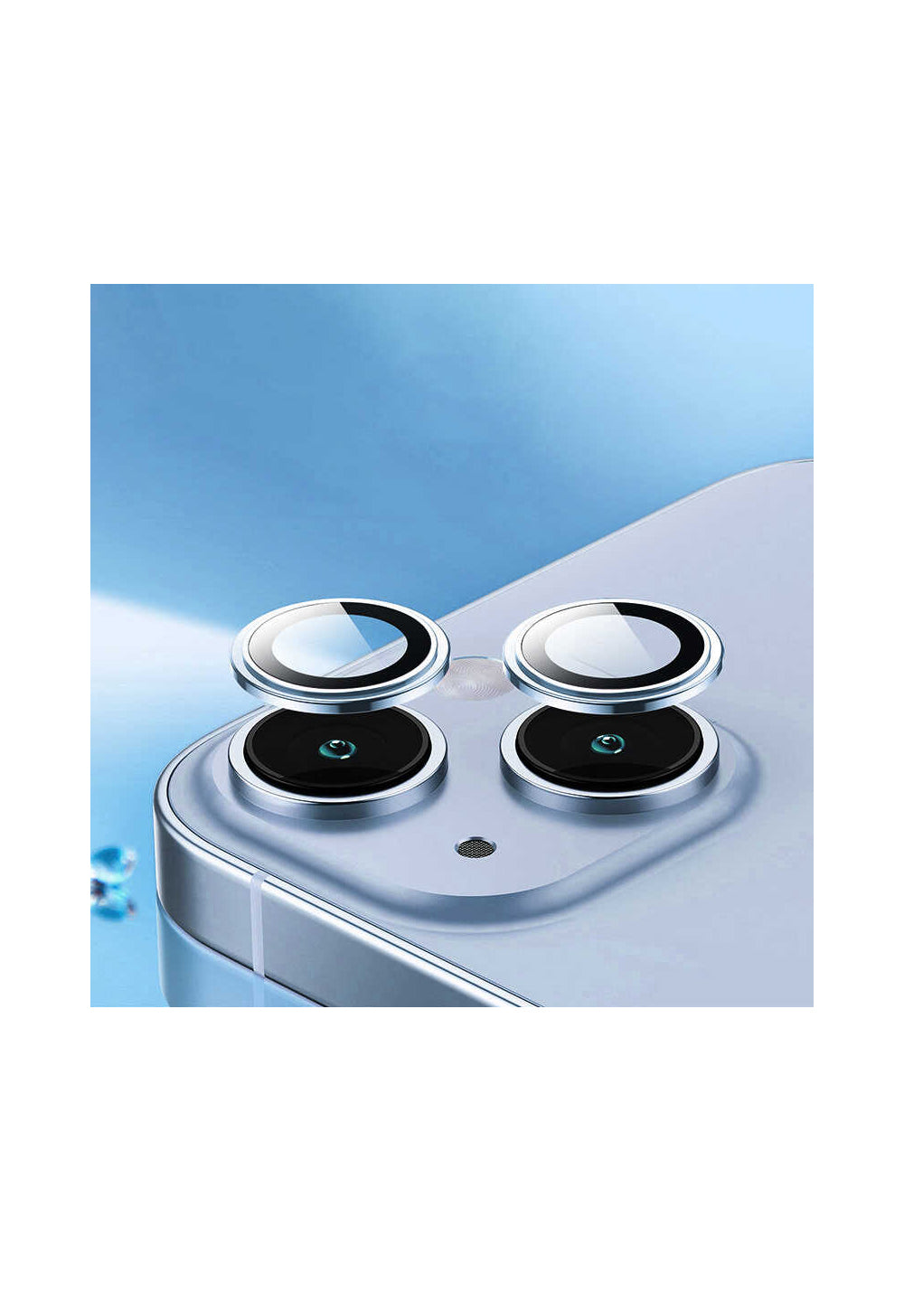 Wiwu iPhone 14 Plus Lens Guard Metal Kamera Lens Koruyucu