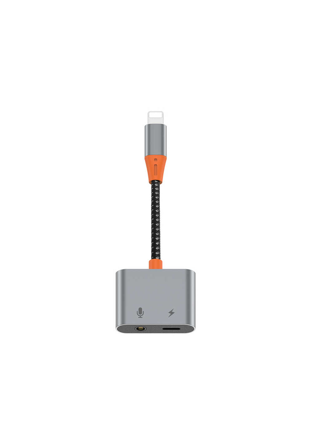 Wiwu LT08 Konuşma Destekli Lightning To 3.5mm Aux Çevirisi Ses Adaptörü
