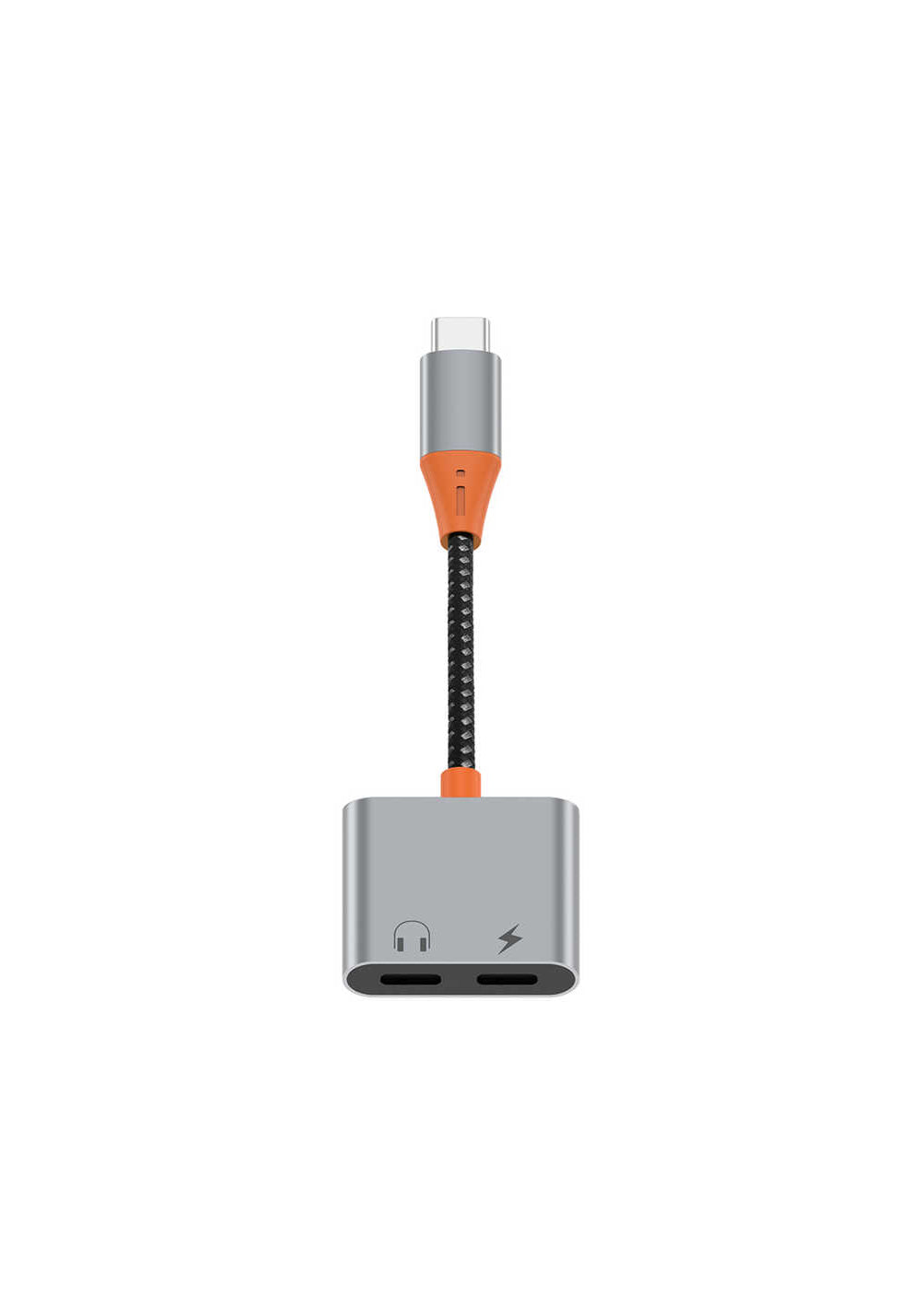 Wiwu LT11 Type-C Şarj Ve Type-C Kulaklık Dönüştürücü Adaptör