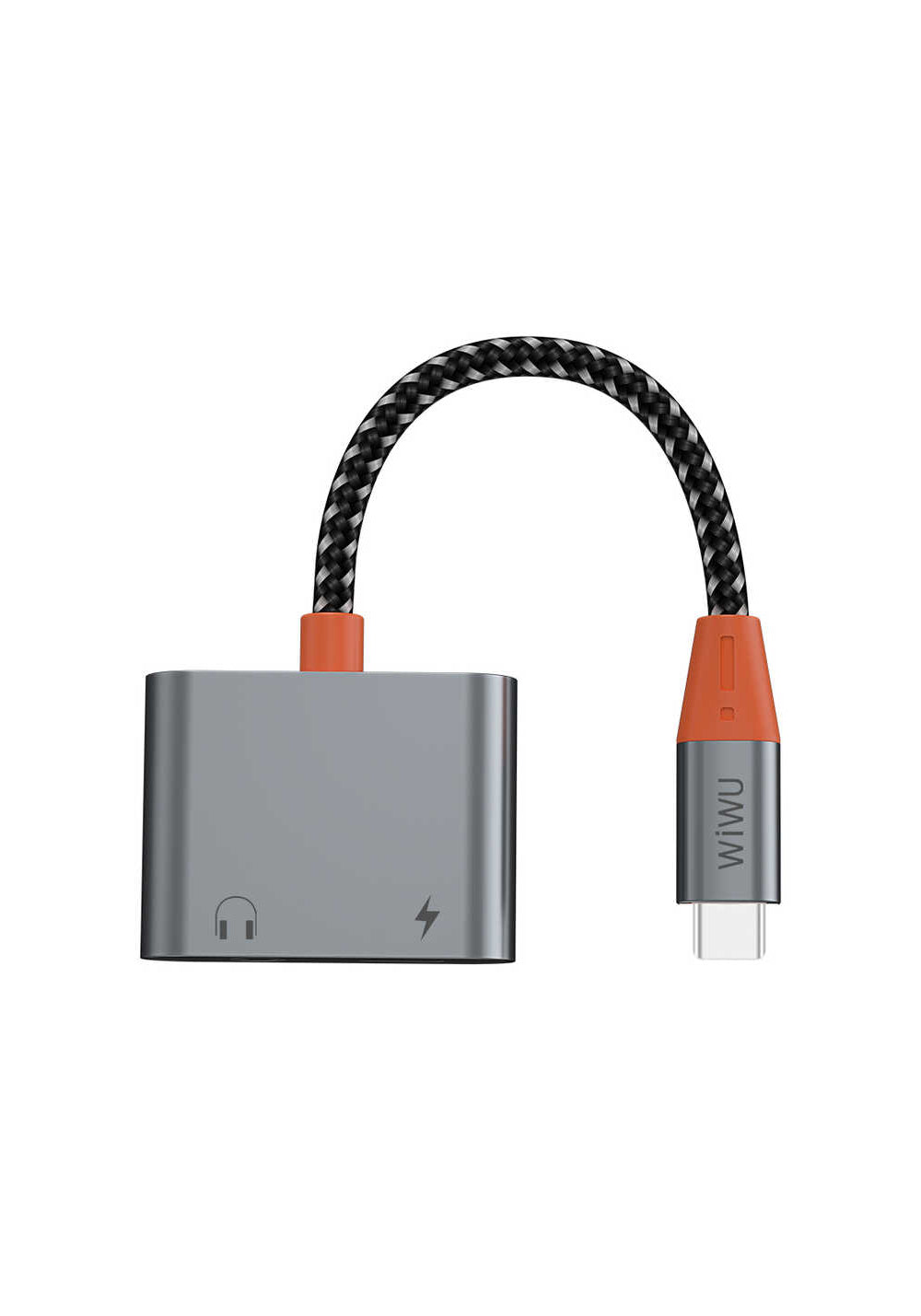 Wiwu LT11 Type-C Şarj Ve Type-C Kulaklık Dönüştürücü Adaptör