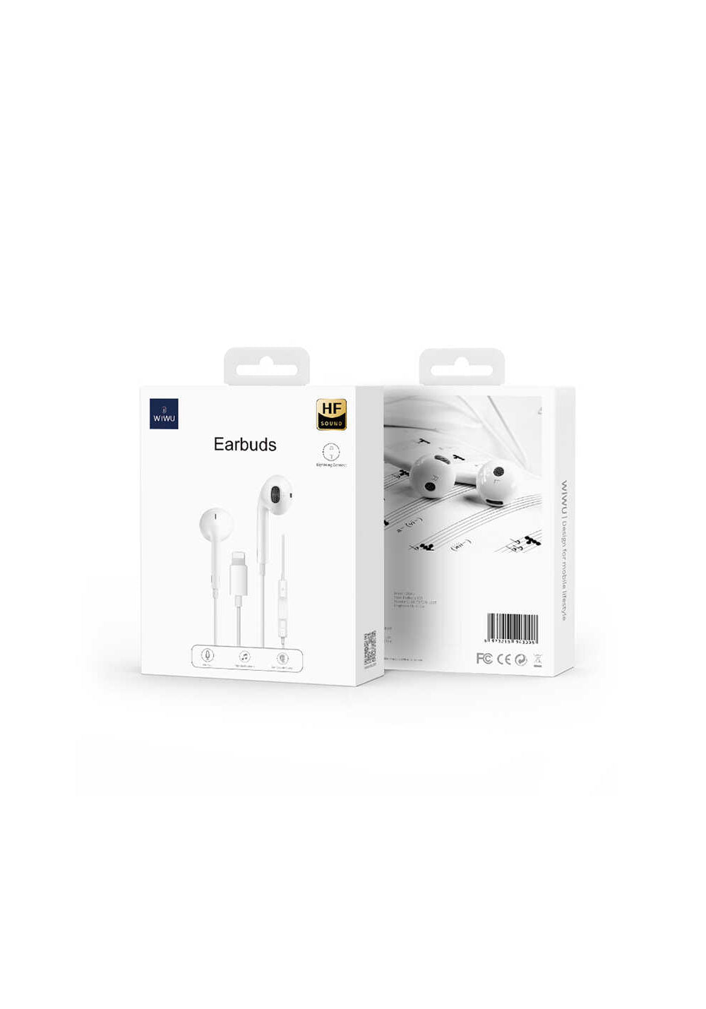 Wiwu Earbuds 302 Tak Çalıştır Lightning Kulaklık