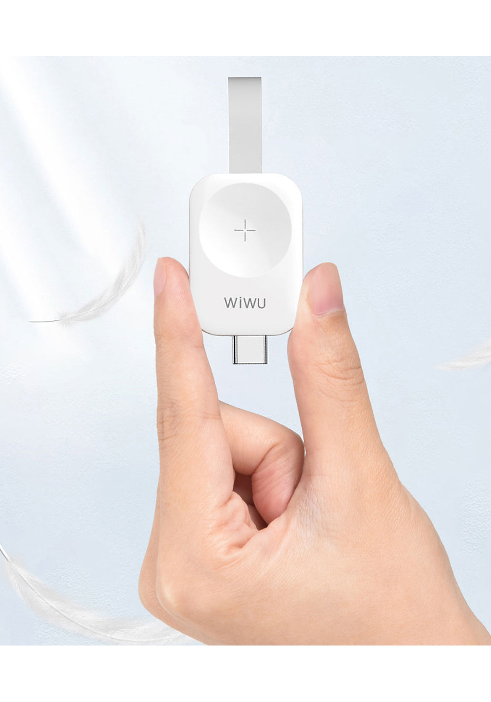 Wiwu M16 Pro Akıllı Saat Mini Wireless Magnetik Şarj Aleti 2.5W
