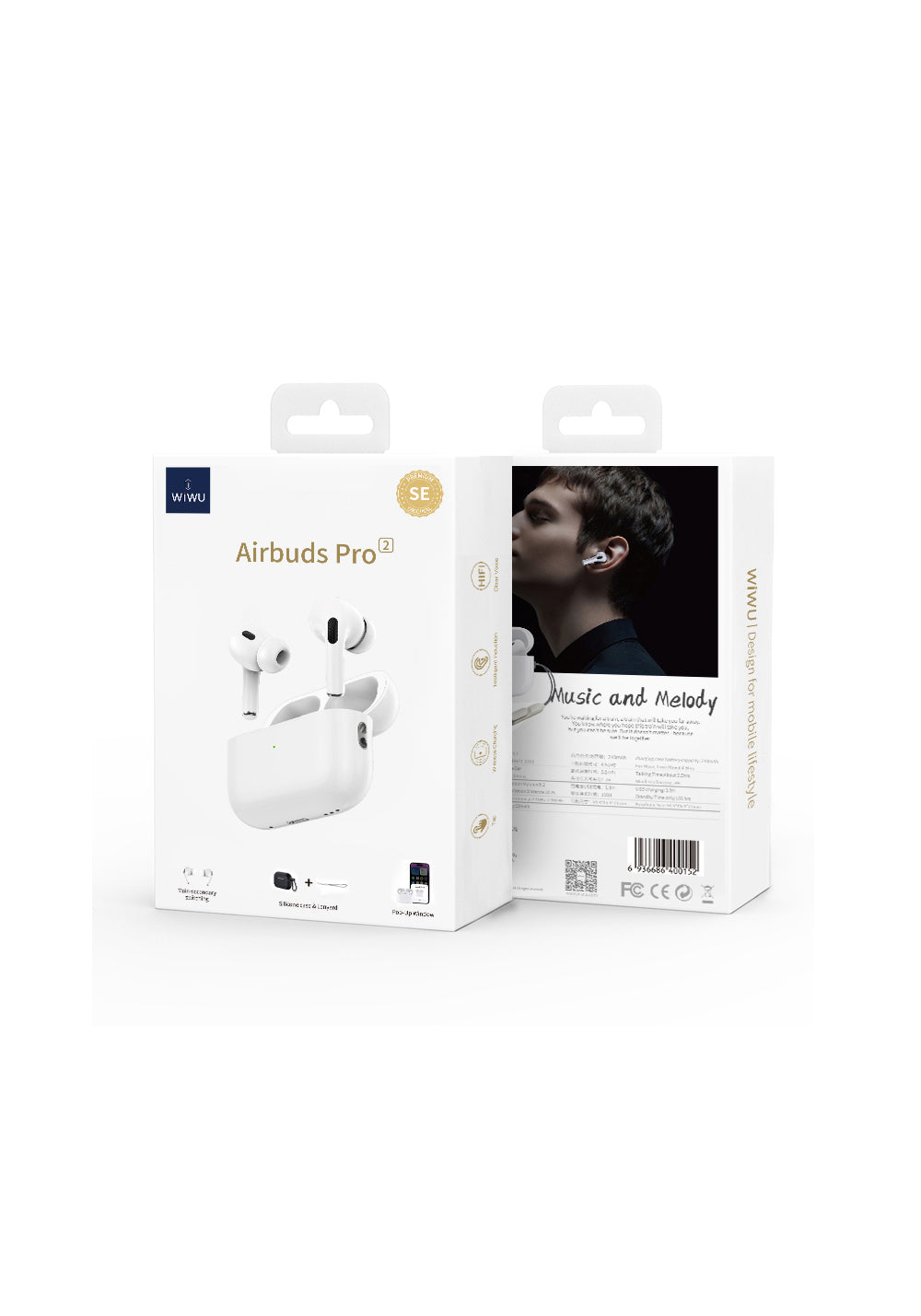 Wiwu Airbuds Pro 2 SE Kulak İçi Bluetooth Kulaklık