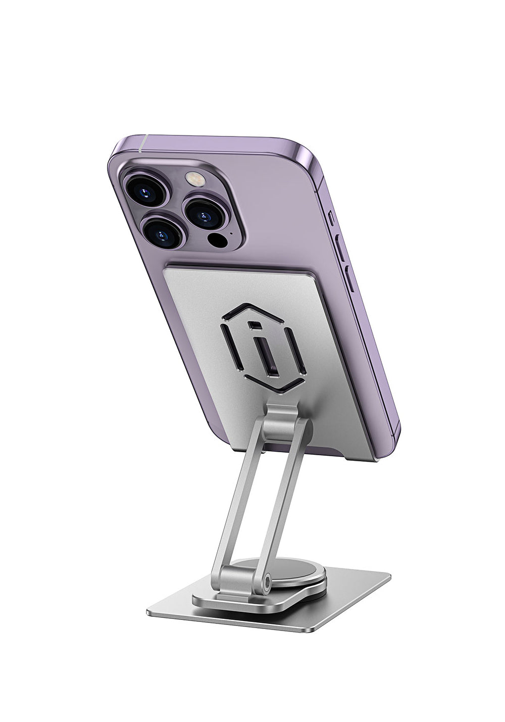 Wiwu ZM107 Taşınabilir Katlanabilir 360 Dönebilen Metal Telefon ve Tablet Standı
