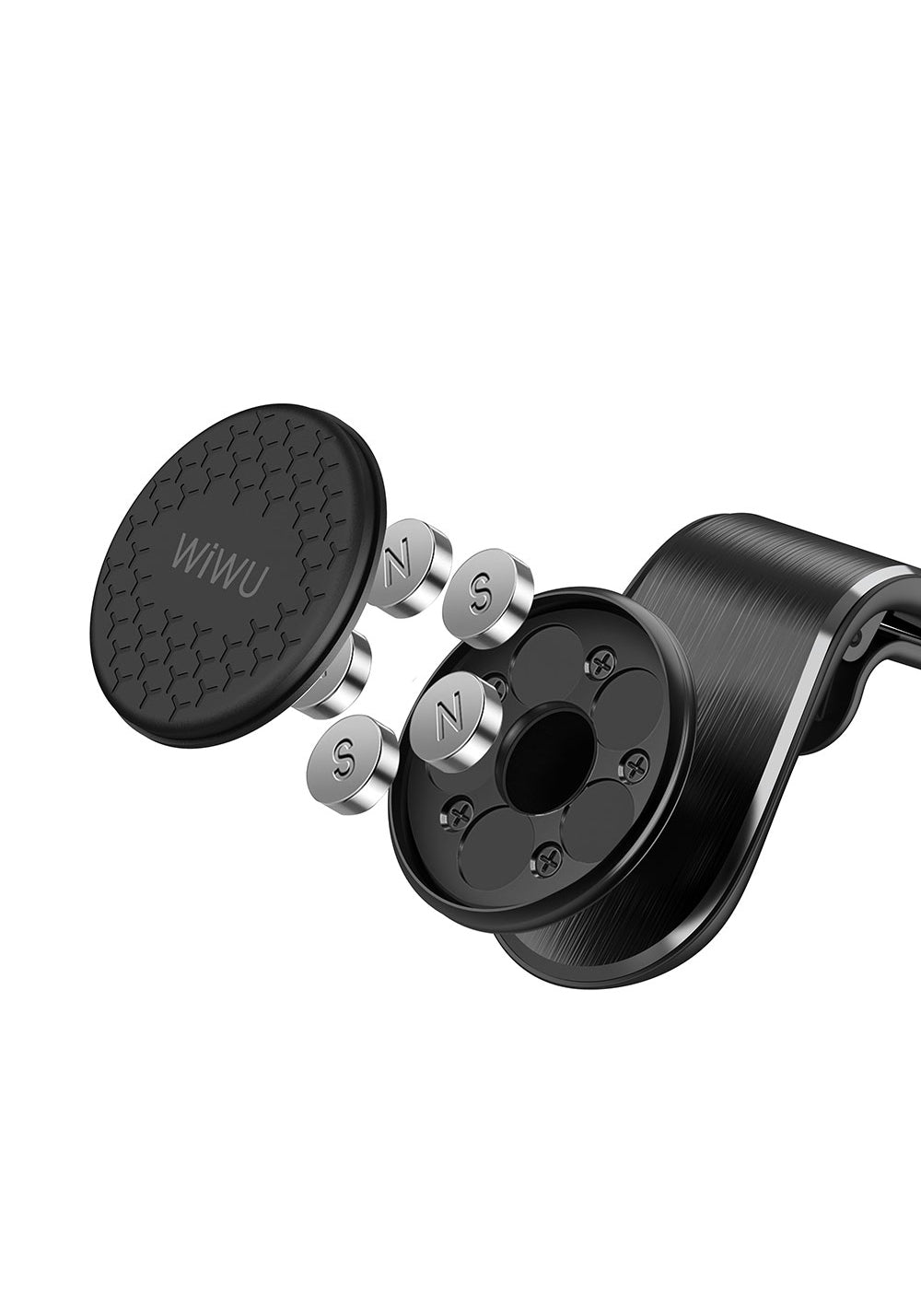 Wiwu CH006 360 Derece Dönebilen Havalandırma Tasarım Araç Telefon Tutucu
