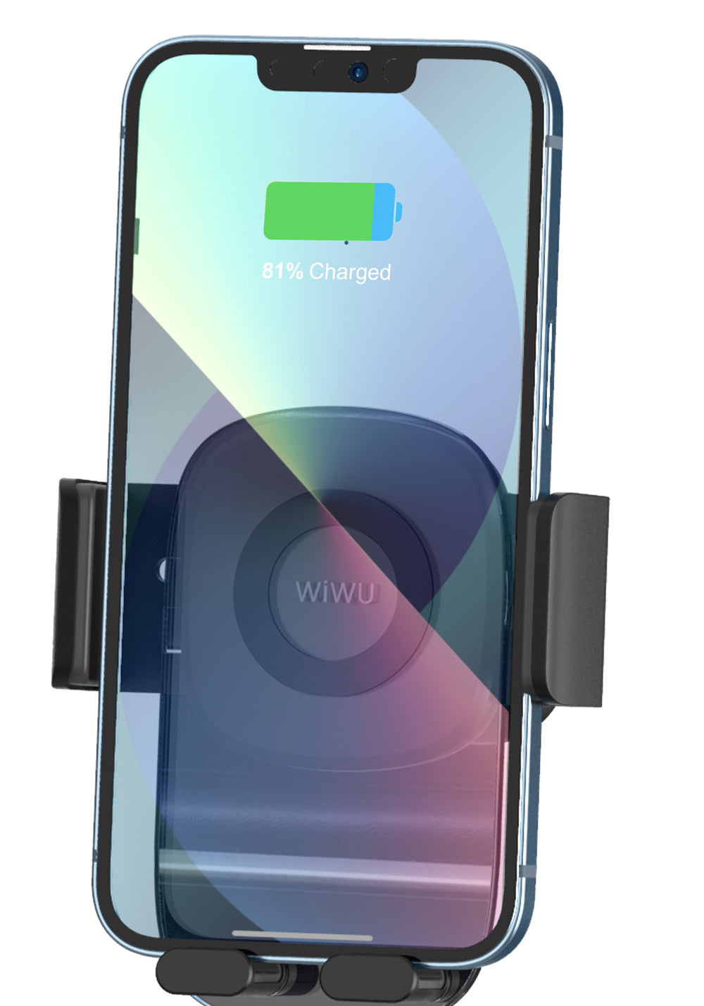 Wiwu CH008 Telefon Ağırlığı İle Çalışan Havalandırma Tasarım Araç Telefon Tutucu