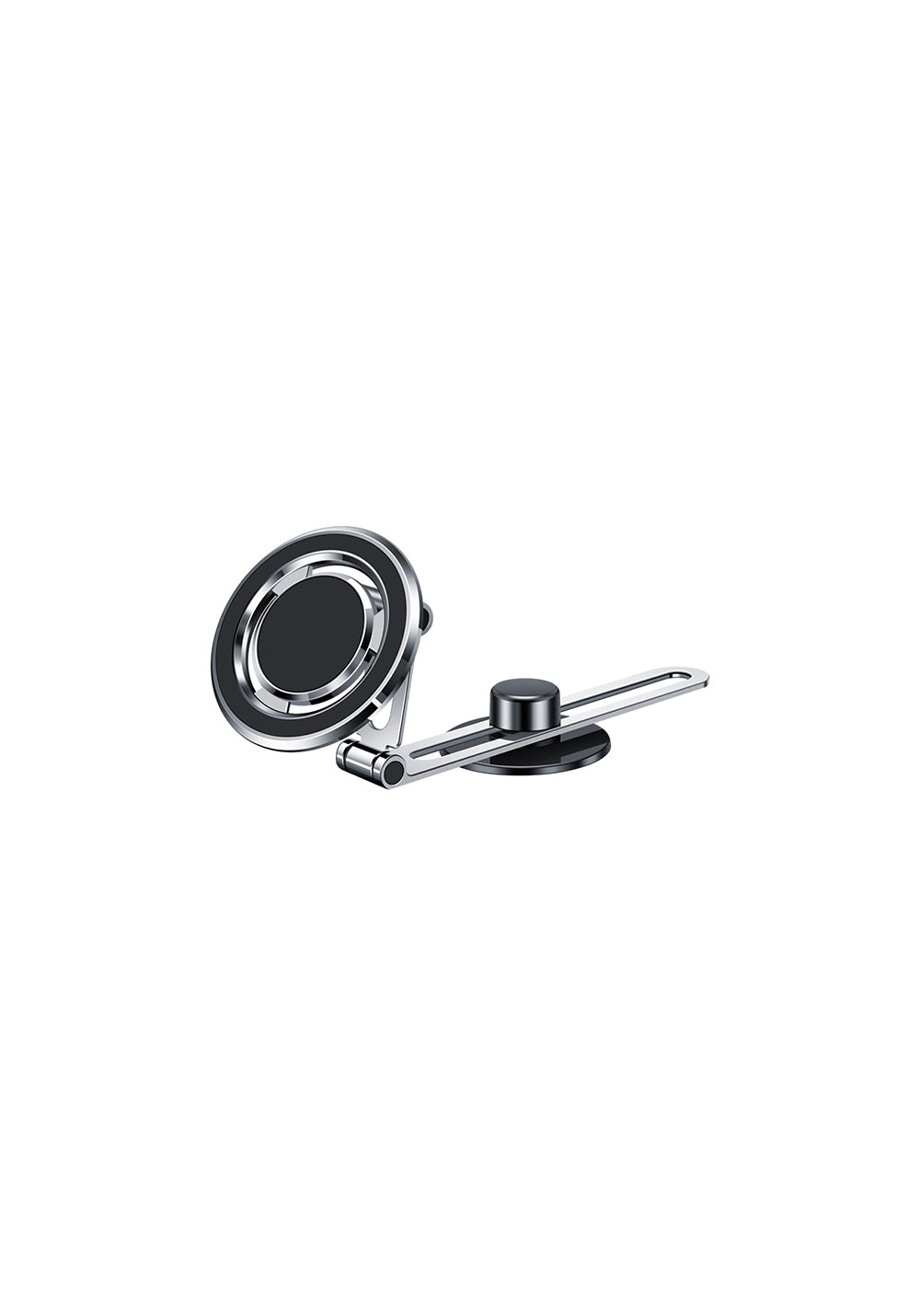 Wiwu CH025 360 Derece Dönebilen Magnetik Düz Zemin Versiyon Araç Telefon Tutucu