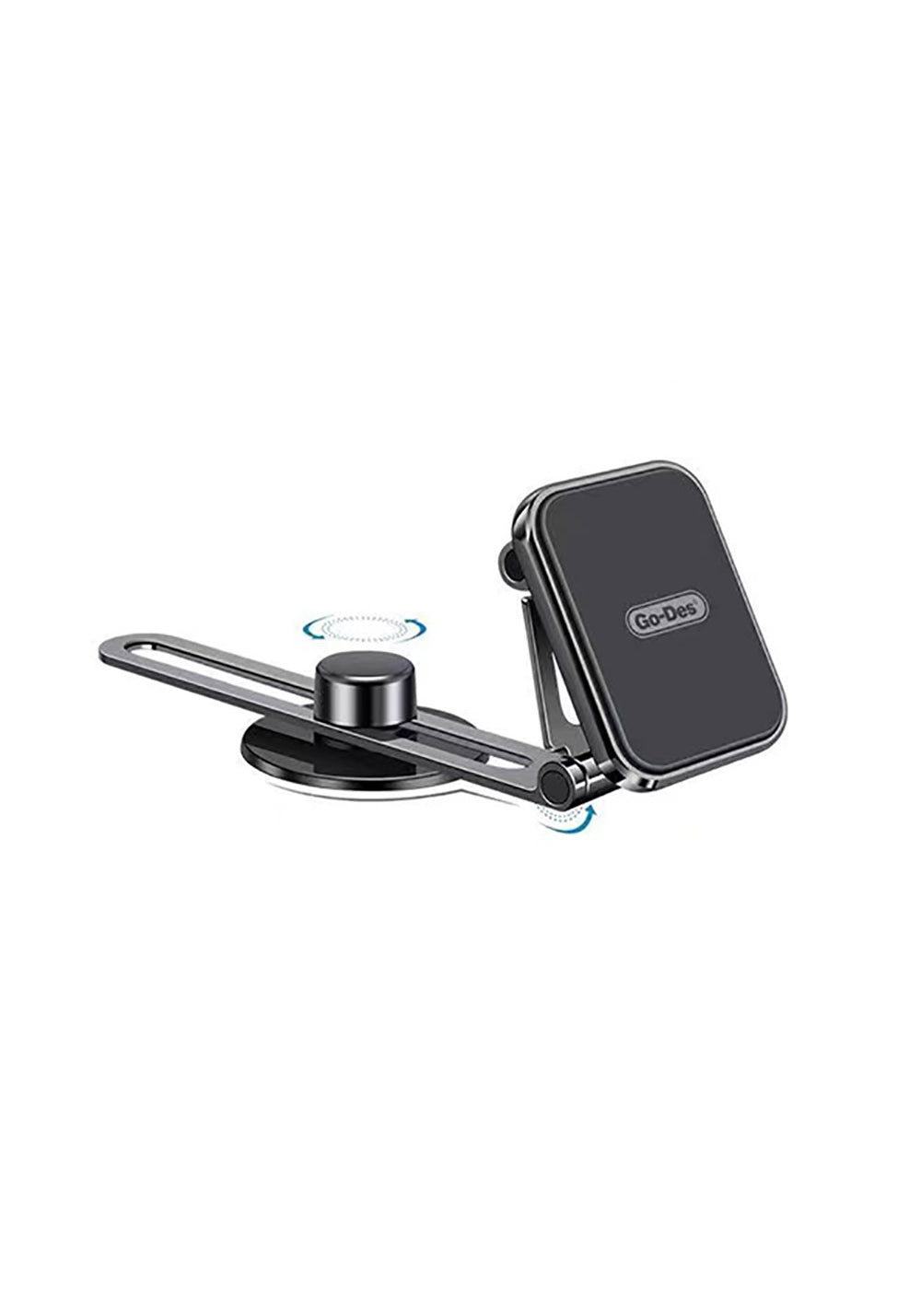 Go Des GD-HD916 Magnetik 360 Derece Dönebilen Düz Zemin Araç Telefon Tutacağı