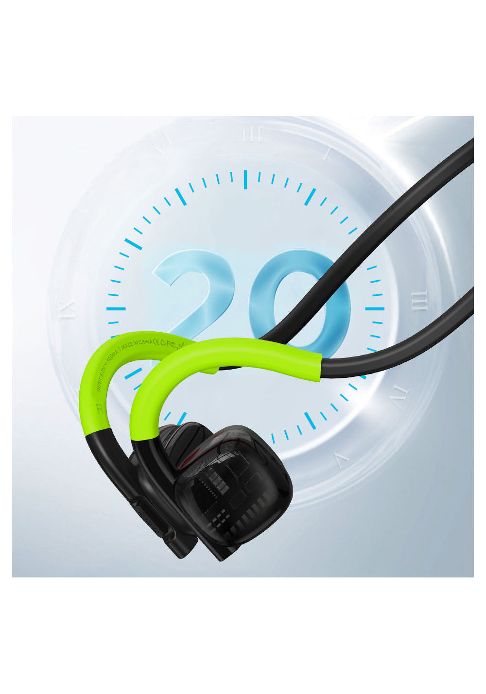 Wiwu Air Wireless Marathon Pro Suya Dayanıklı Sporcu Bluetooth Kulaklık