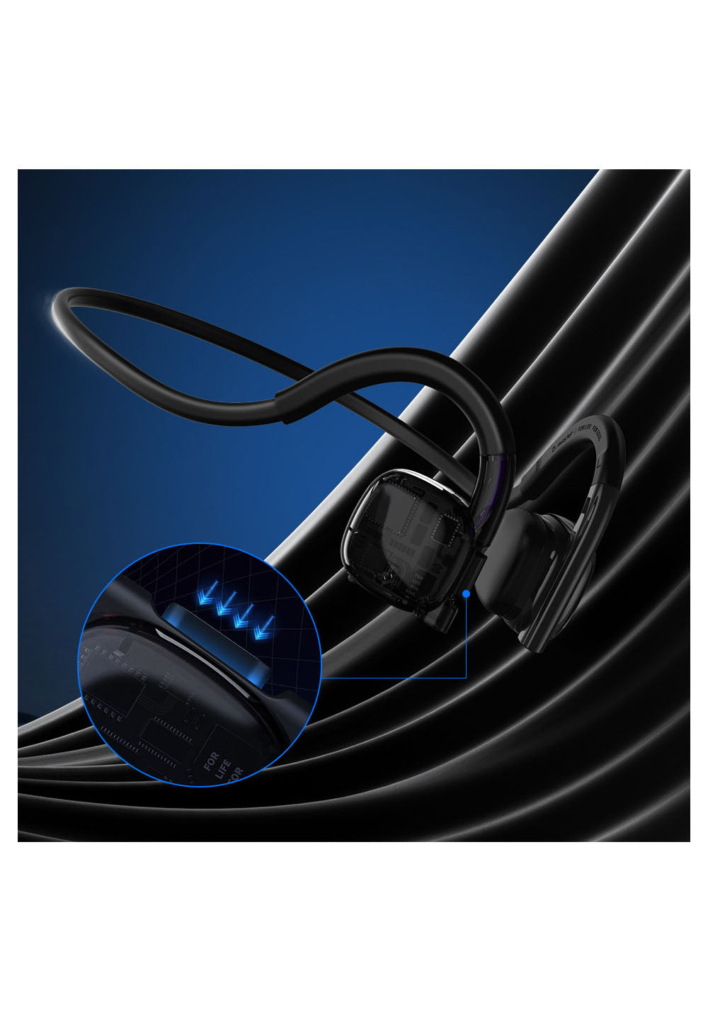 Wiwu Air Wireless Marathon Pro Suya Dayanıklı Sporcu Bluetooth Kulaklık