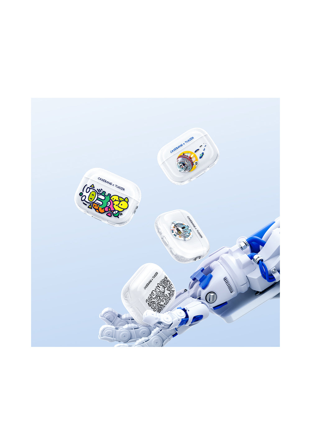 Benks Airpods Pro Desenli Koruyucu Casebang Departure Explore Silikon Kılıf