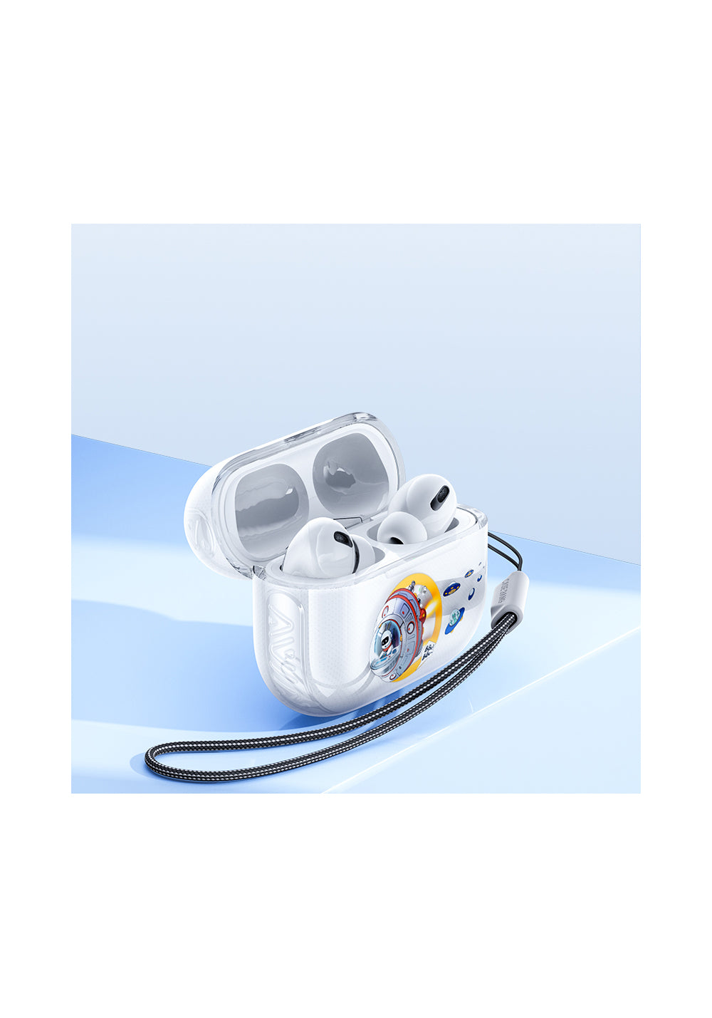 Benks Airpods Pro Desenli Koruyucu Casebang Departure Explore Silikon Kılıf