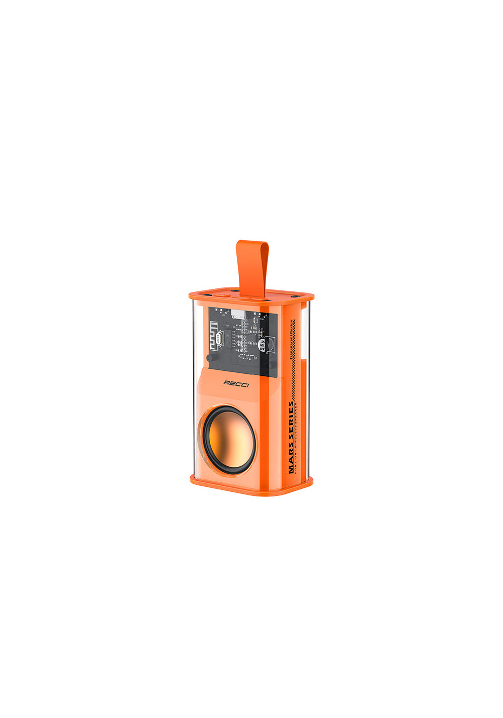 Recci RSK-W30 Mars Hi-Fi RGB Işıklı Wireless Bluetooth 5.3 Speaker Hoparlör 500mAh