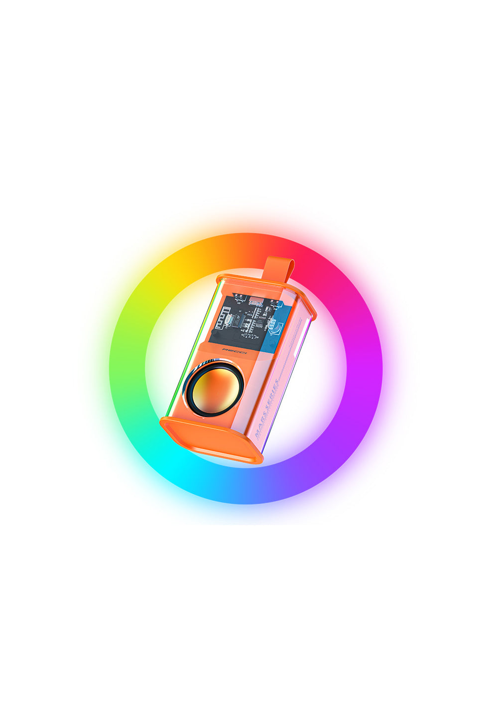 Recci RSK-W30 Mars Hi-Fi RGB Işıklı Wireless Bluetooth 5.3 Speaker Hoparlör 500mAh