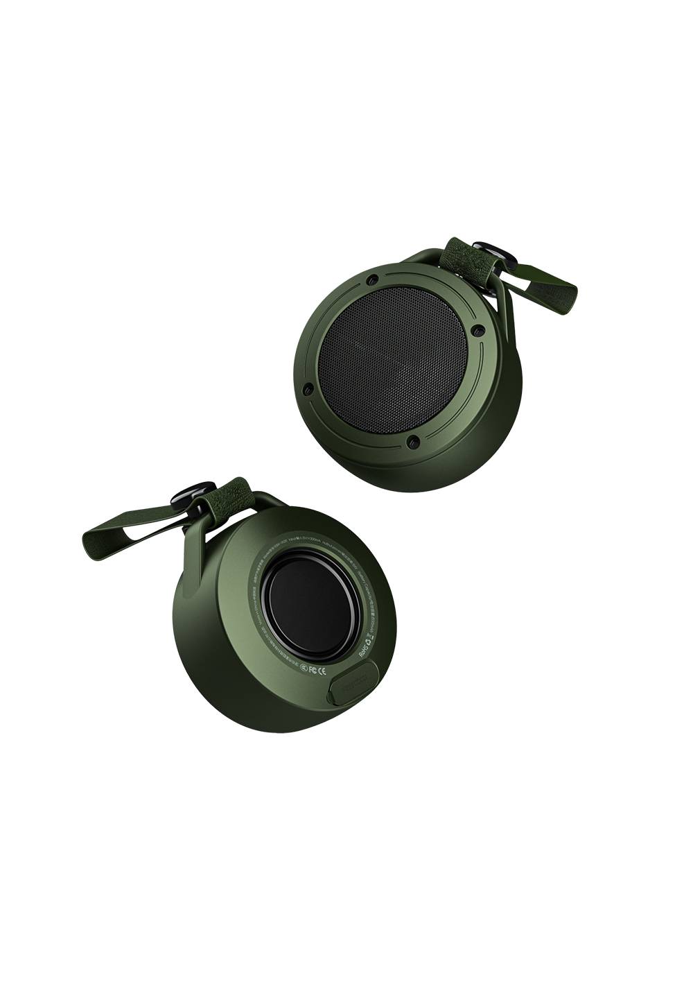 Recci RSK-W26 Battle Serisi Hi-Fi Askılı Wireless Bluetooth 5.3 Speaker Hoparlör 600mAh