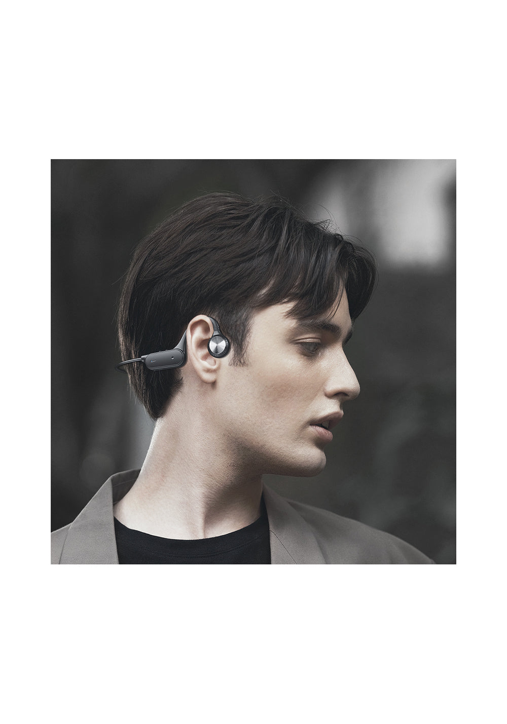 Recci REP-W61 Vogue Hi-Fi HD Ses Kaliteli Kemik İletimi Kulak Üstü Bluetooth Kulaklık