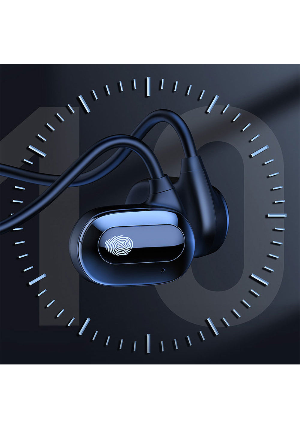 Recci REP-W63 Phantom Hi-Fi HD Ses Kaliteli Hava İletimi Kulak Üstü Bluetooth Kulaklık