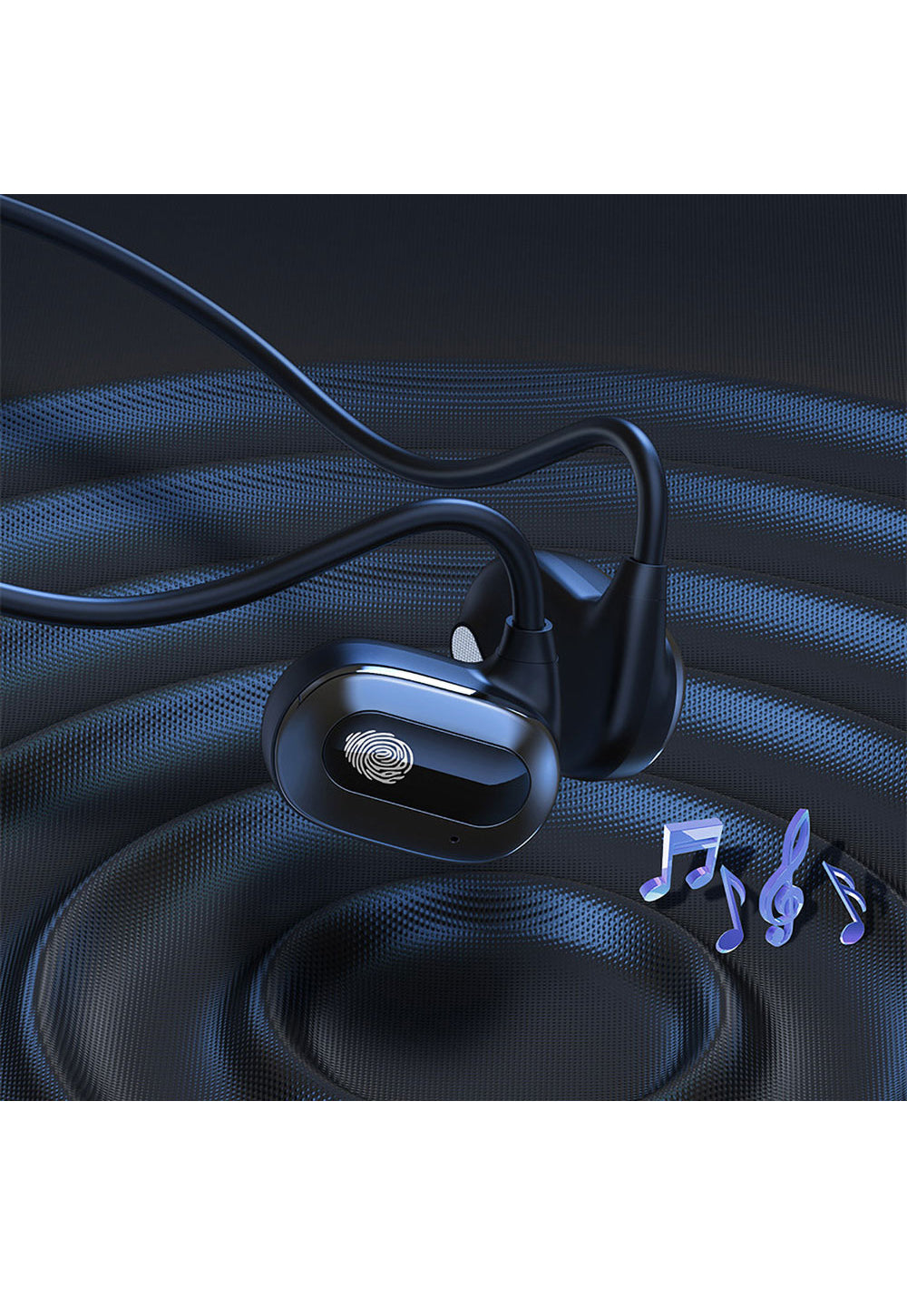 Recci REP-W63 Phantom Hi-Fi HD Ses Kaliteli Hava İletimi Kulak Üstü Bluetooth Kulaklık