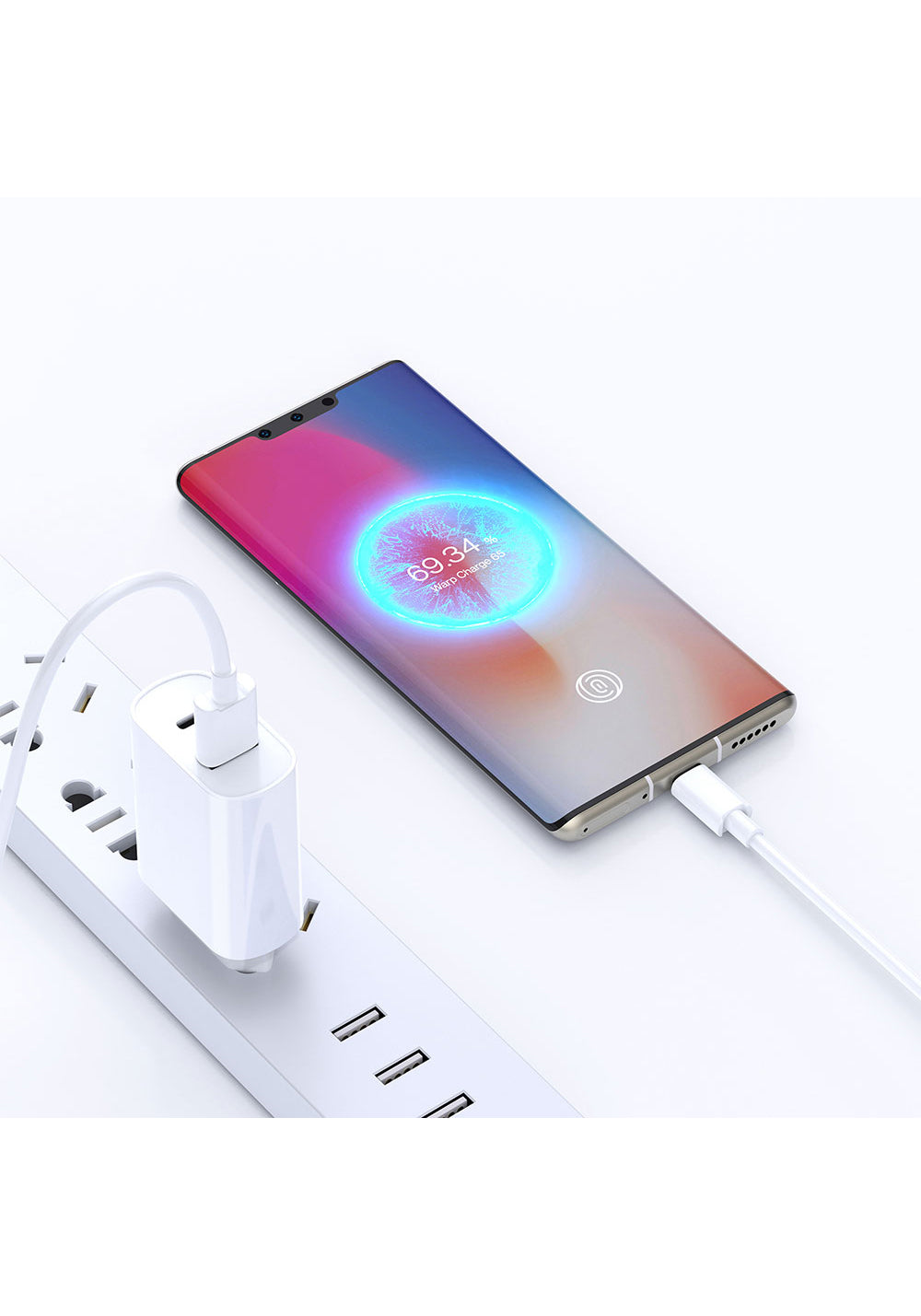 Wiwu Wi-U002 Quick Hızlı Şarj Başlığı USB-A to Type-C PD 20W Kablolu Şarj Seti