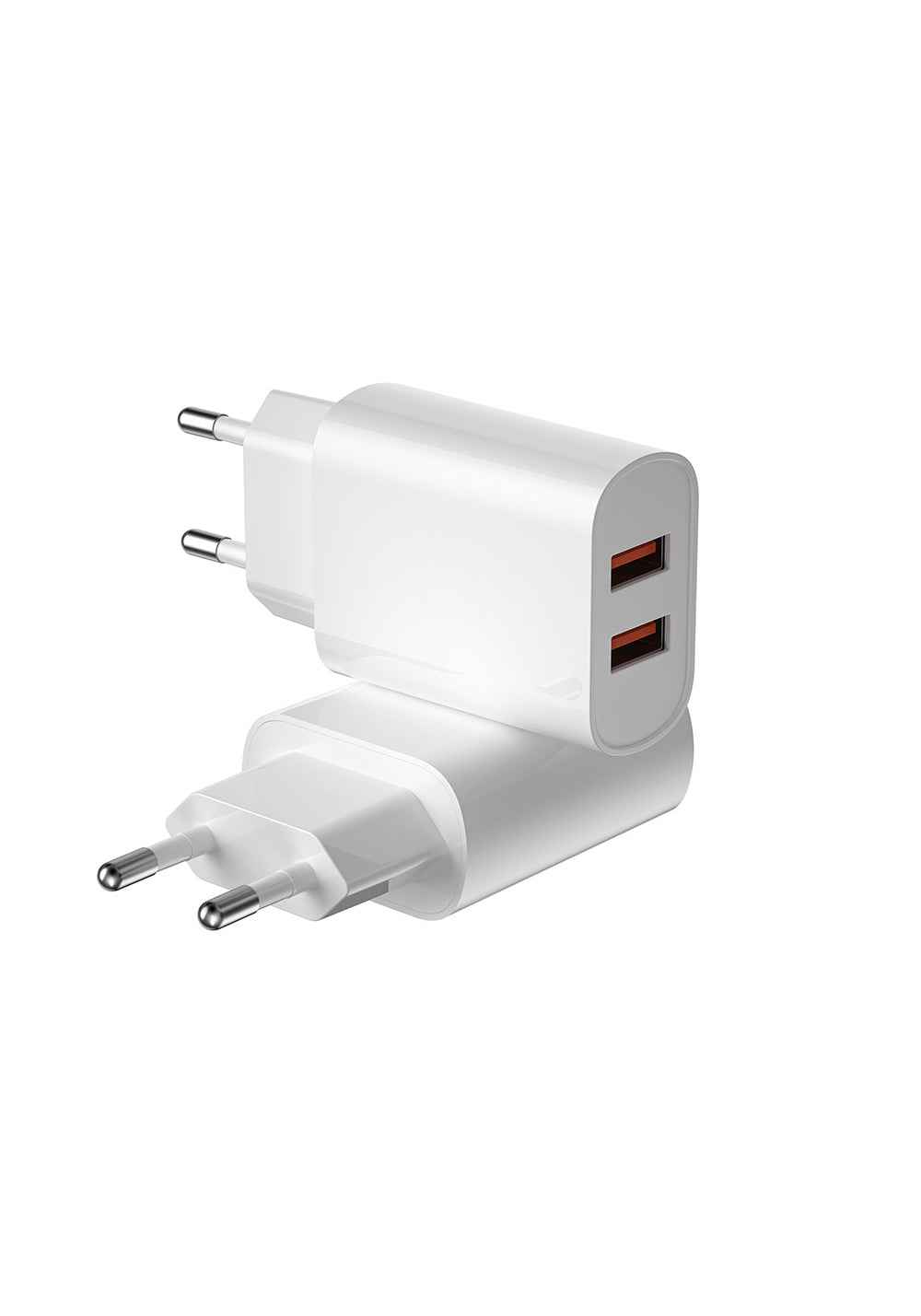 Wiwu Wi-U003 Quick 2.1A Çift USB Çıkışlı Hızlı Şarj Başlığı Adaptörü