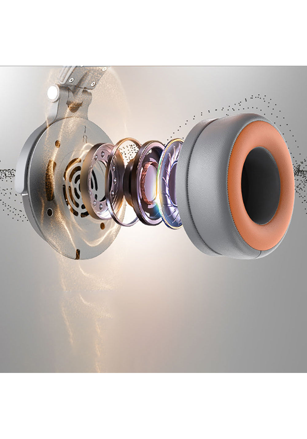 Oneodio Pro 50 Space Gray 3.5mm to 6.35mm DJ Kulaklık
