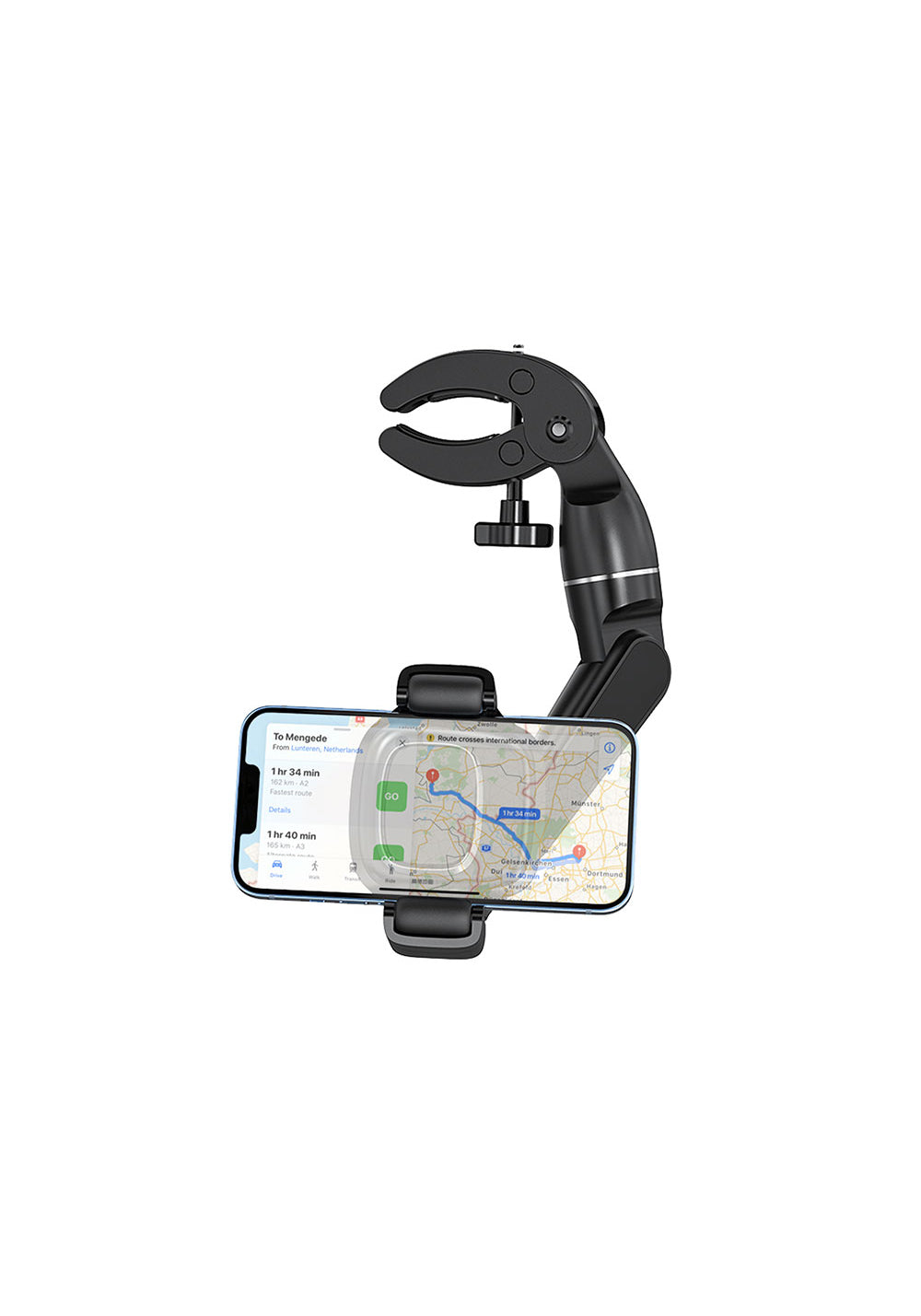 Wiwu CH039 Araç İçi Dikiz Aynası 360 Derece Dönebilen Oynar Başlıklı Telefon Tutucu