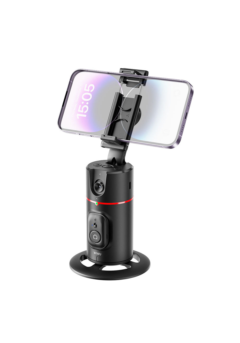 Wiwu Wi-SE008 Canlı Yayın 360 Derece Dönebilen Akıllı Yüz Tanıma Takip Standı