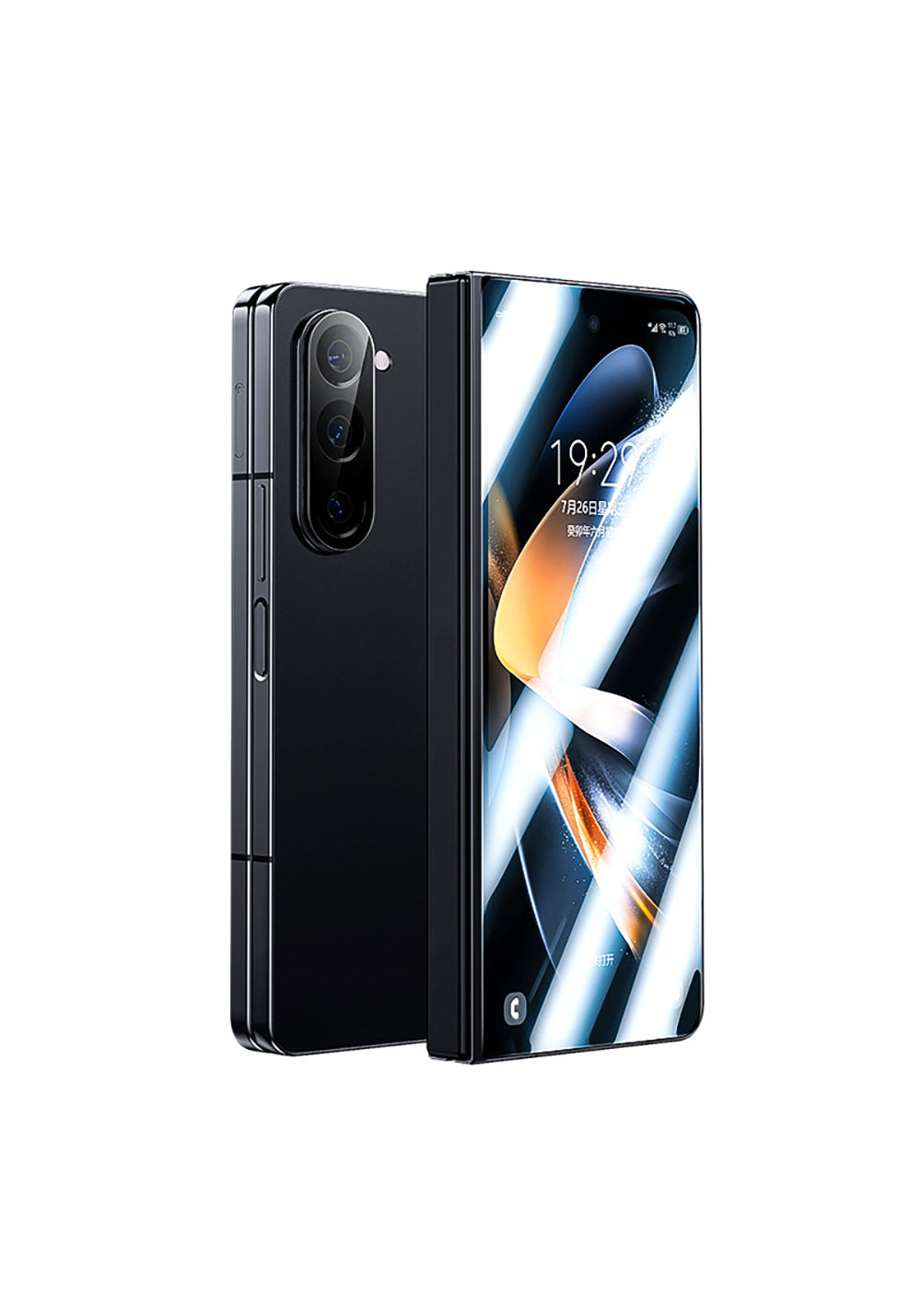 Galaxy Z Fold 5 Benks Combo İkili Set (Corning Ekran Koruyucu + Kamera Lens Koruyucu)
