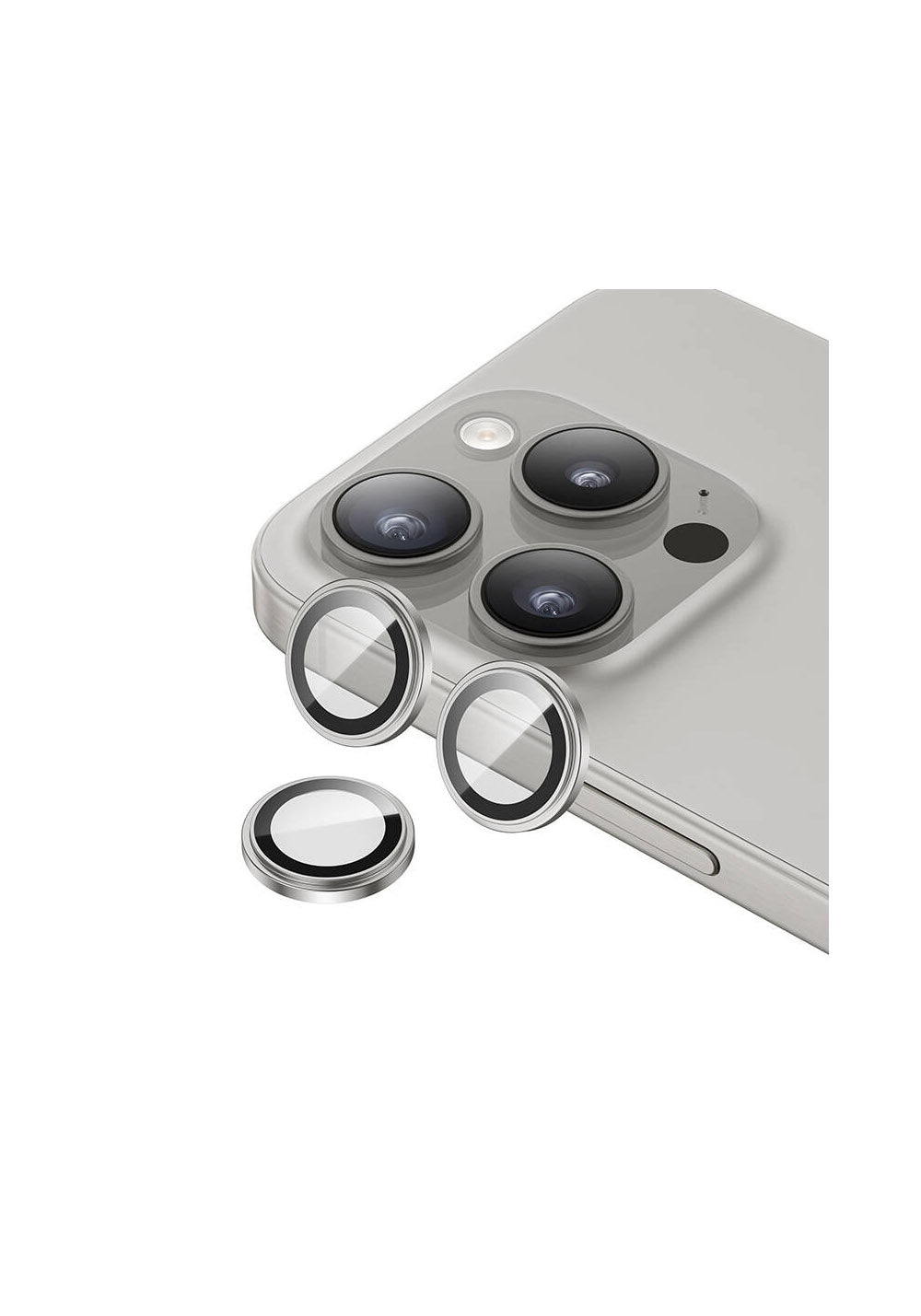 Benks iPhone 15 Pro Max King Kong Corning Kamera Lens Koruyucu