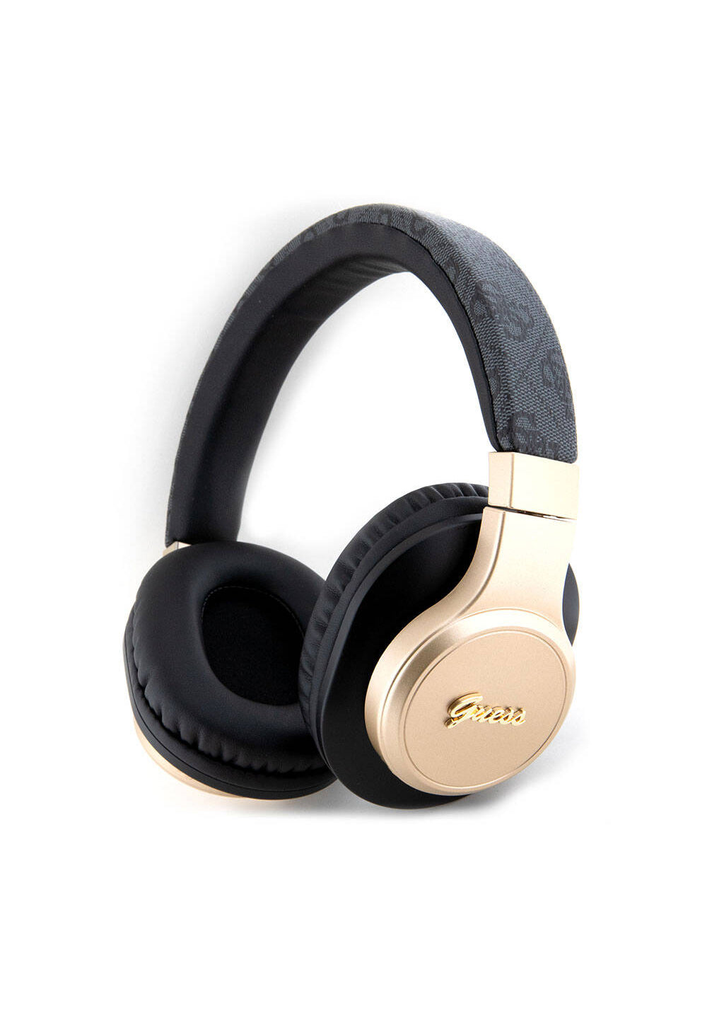 Guess Orijinal Lisanslı Script Gold Serisi Metal Yazı Logolu 4G Desenli Bluetooth Kulaklık