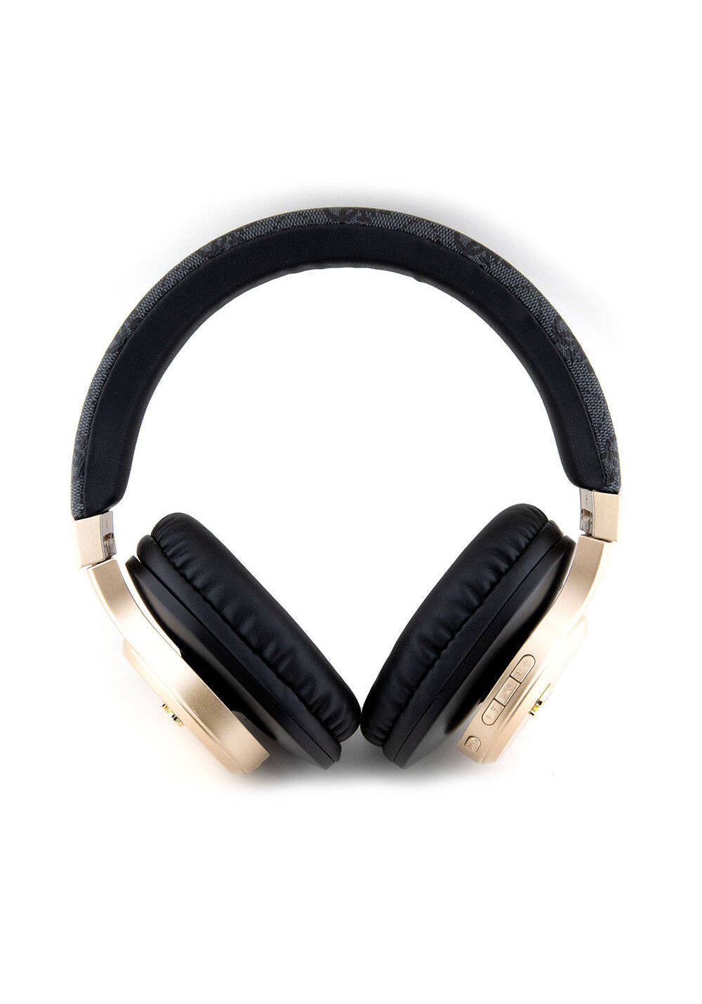 Guess Script Gold Metal Yazı Logolu 4G Desenli Bluetooth Kulaklık