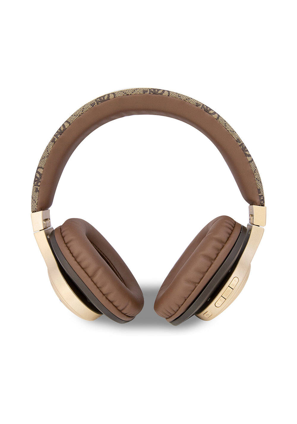 Guess Script Gold Metal Yazı Logolu 4G Desenli Bluetooth Kulaklık