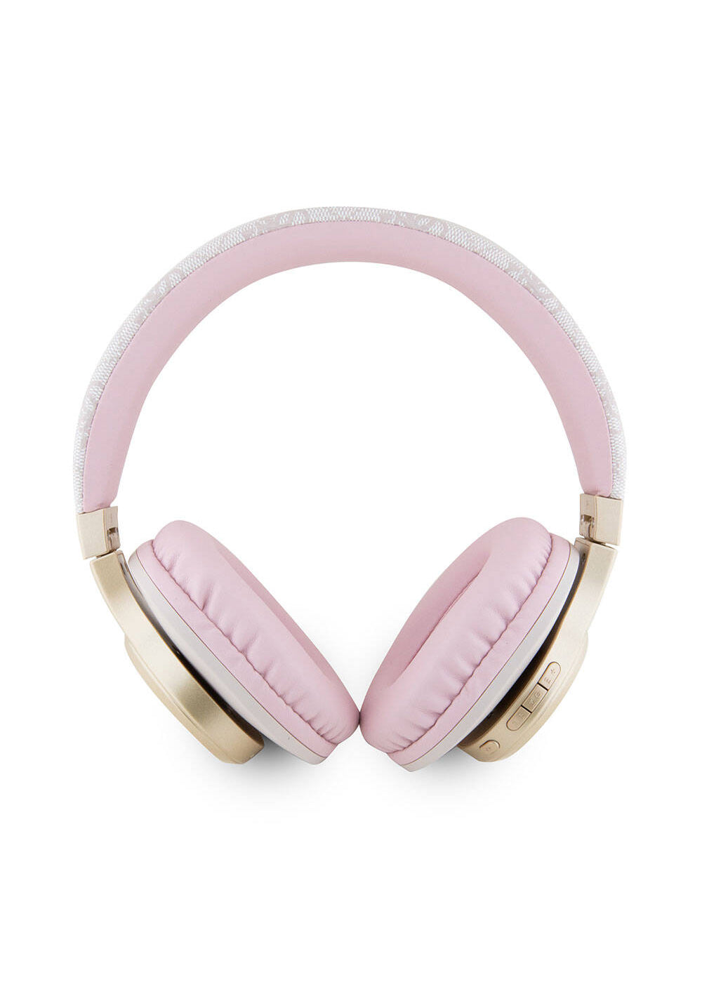 Guess Script Gold Metal Yazı Logolu 4G Desenli Bluetooth Kulaklık
