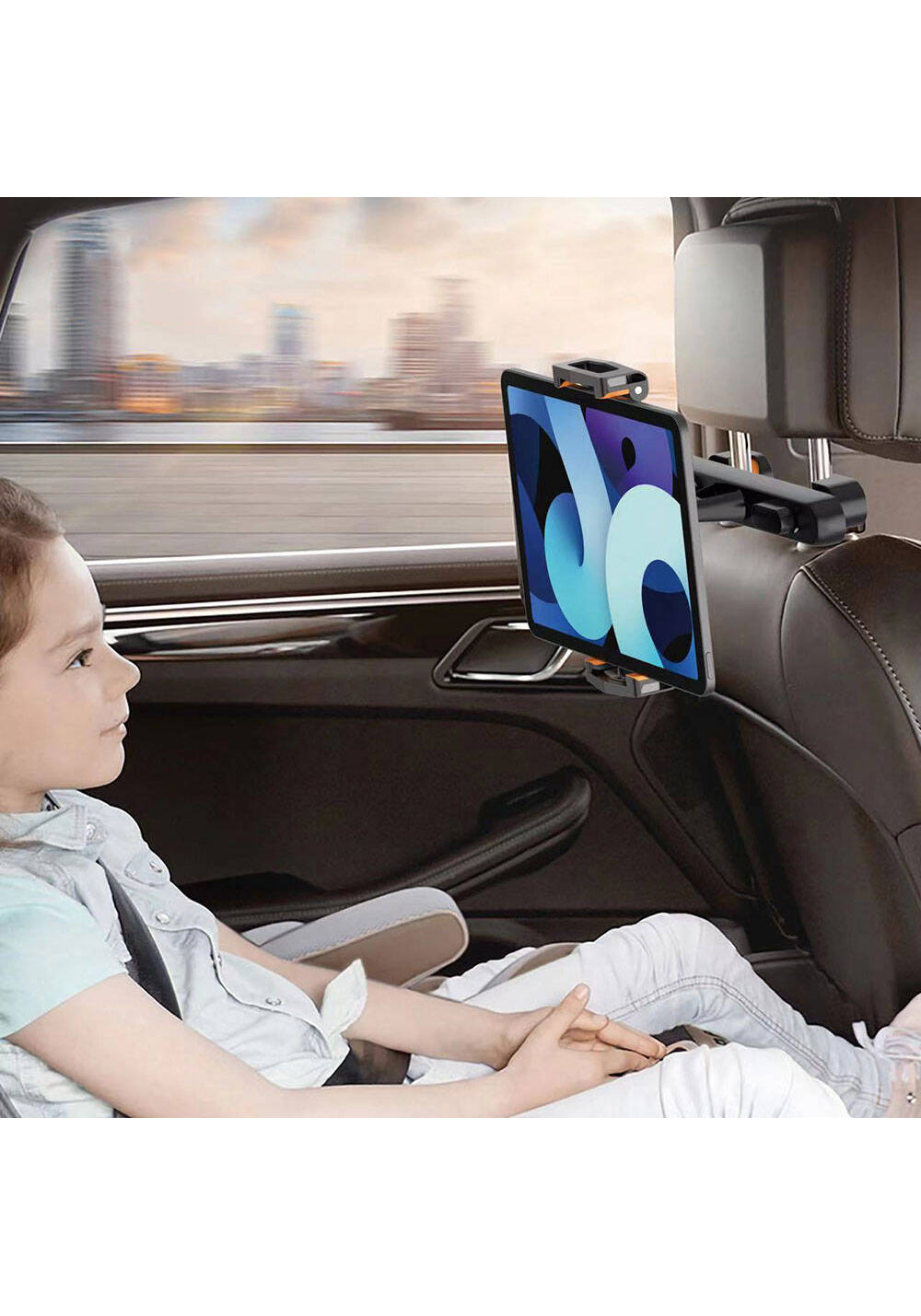 Go Des GD-HD301 Otomatik Mekanizmalı Arka Koltuk Araç Tablet Tutucu