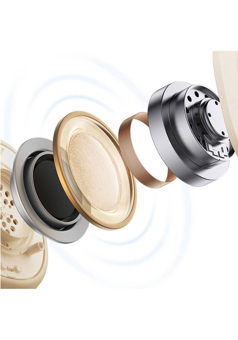 Wiwu TD-01 Bach Katlanabilir Kulak Üstü Bluetooth Kulaklık